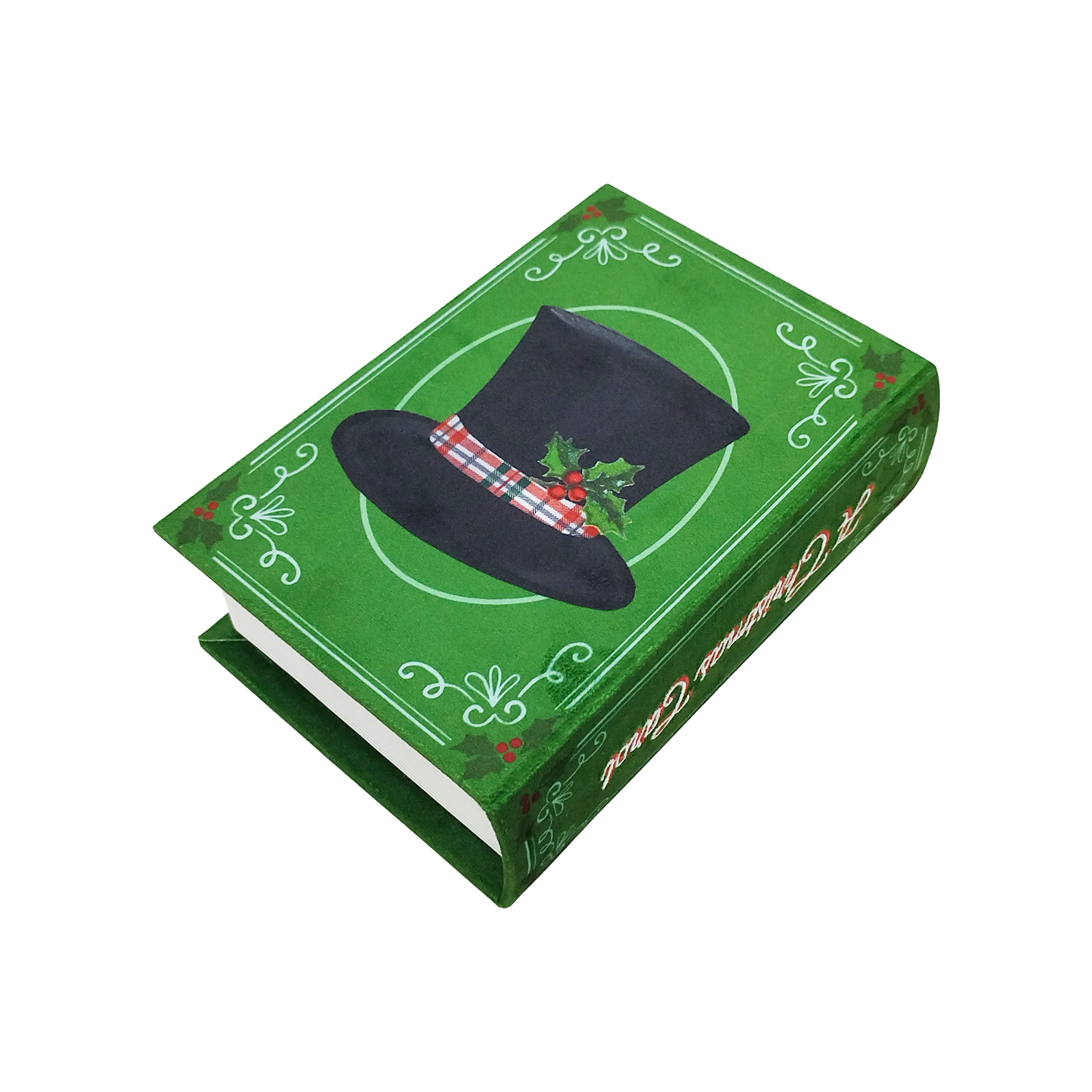 8&#x22; Green Christmas Carol Book Tabletop D&#xE9;cor by Ashland&#xAE;