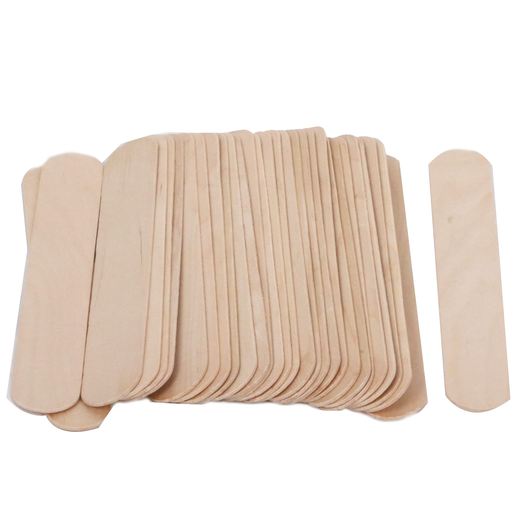 12 Packs: 30 ct. (360 total) Wavy Jumbo Wood Craft Sticks by