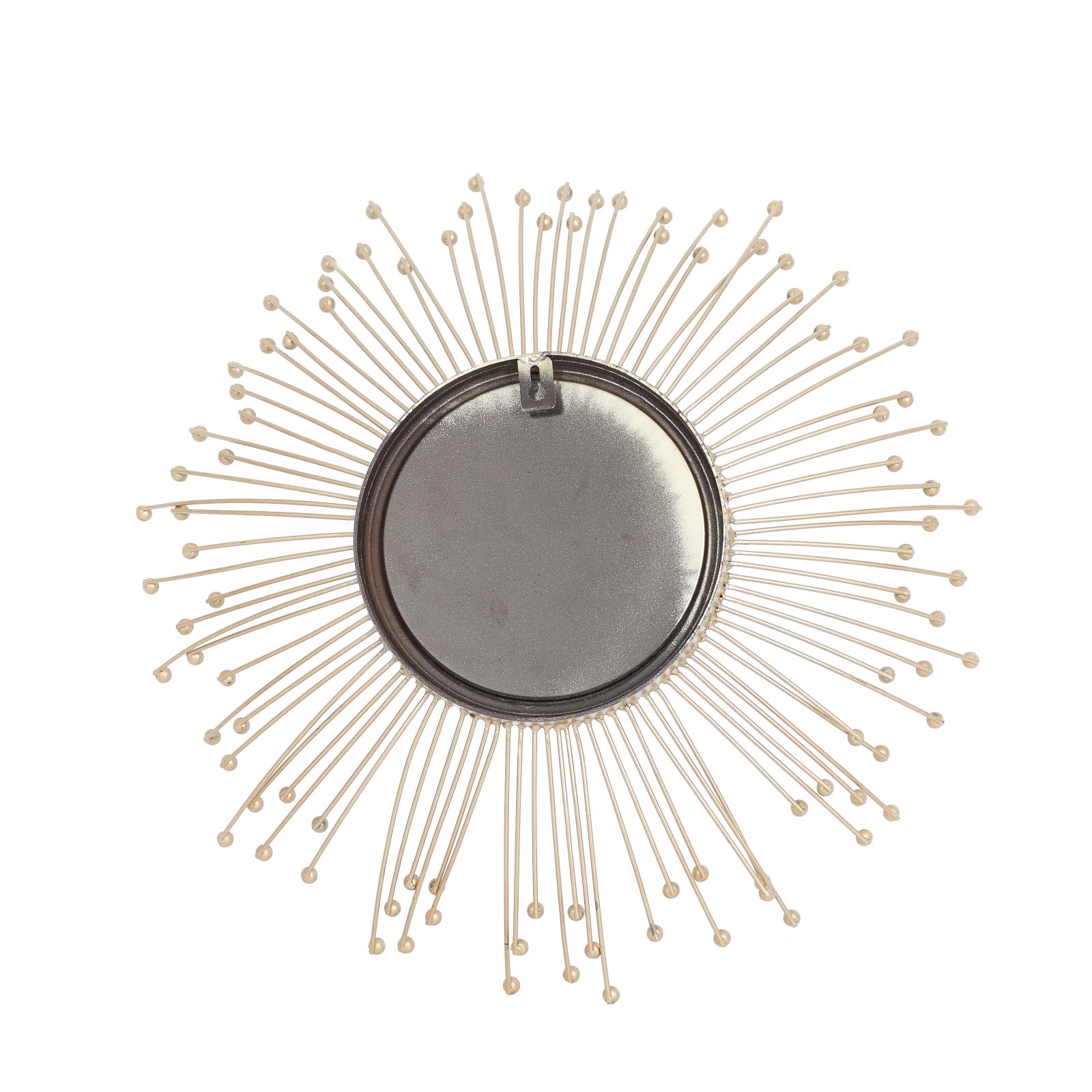Gold Metal Glam Wall Mirror Set