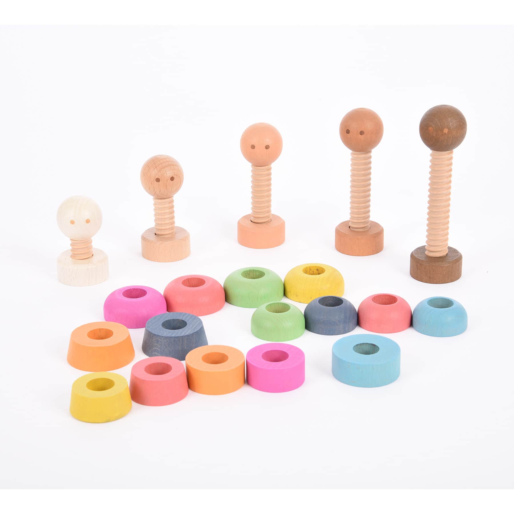 TickiT&#xAE; Rainbow Community People 20 Piece Play Set