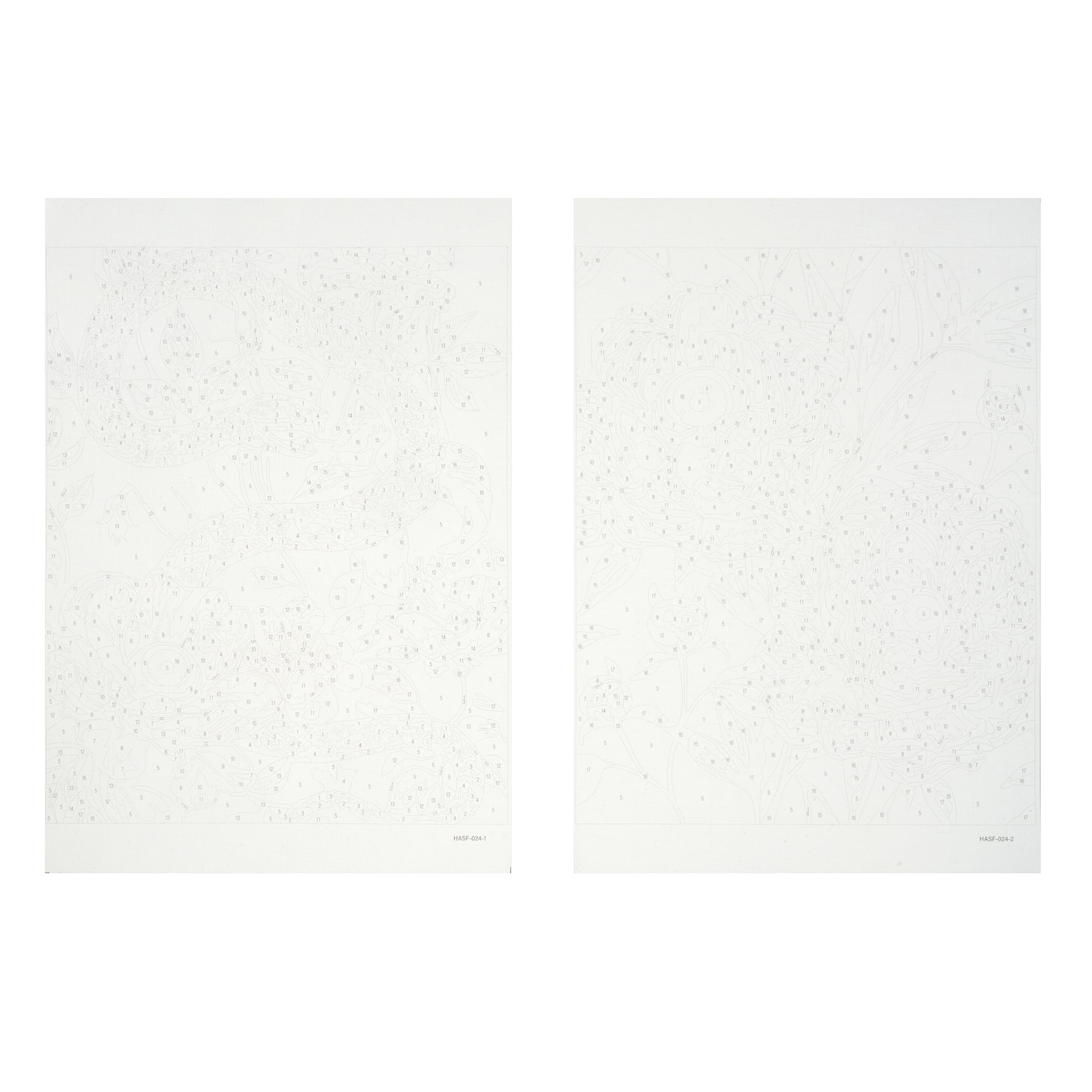 8" x 10" Flowers & Snakes Paint-by-Number Kit by Artist's Loft®