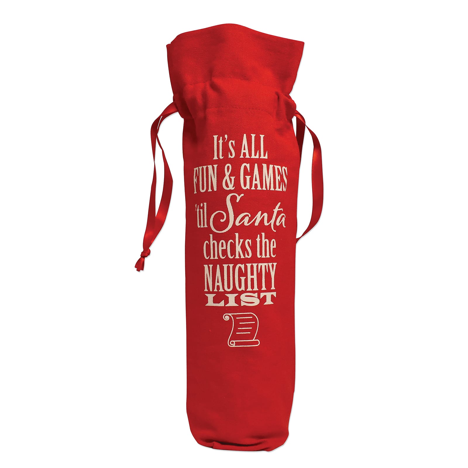 Personality Case&#x2122; Red Fun &#x26; Games Wine Bag