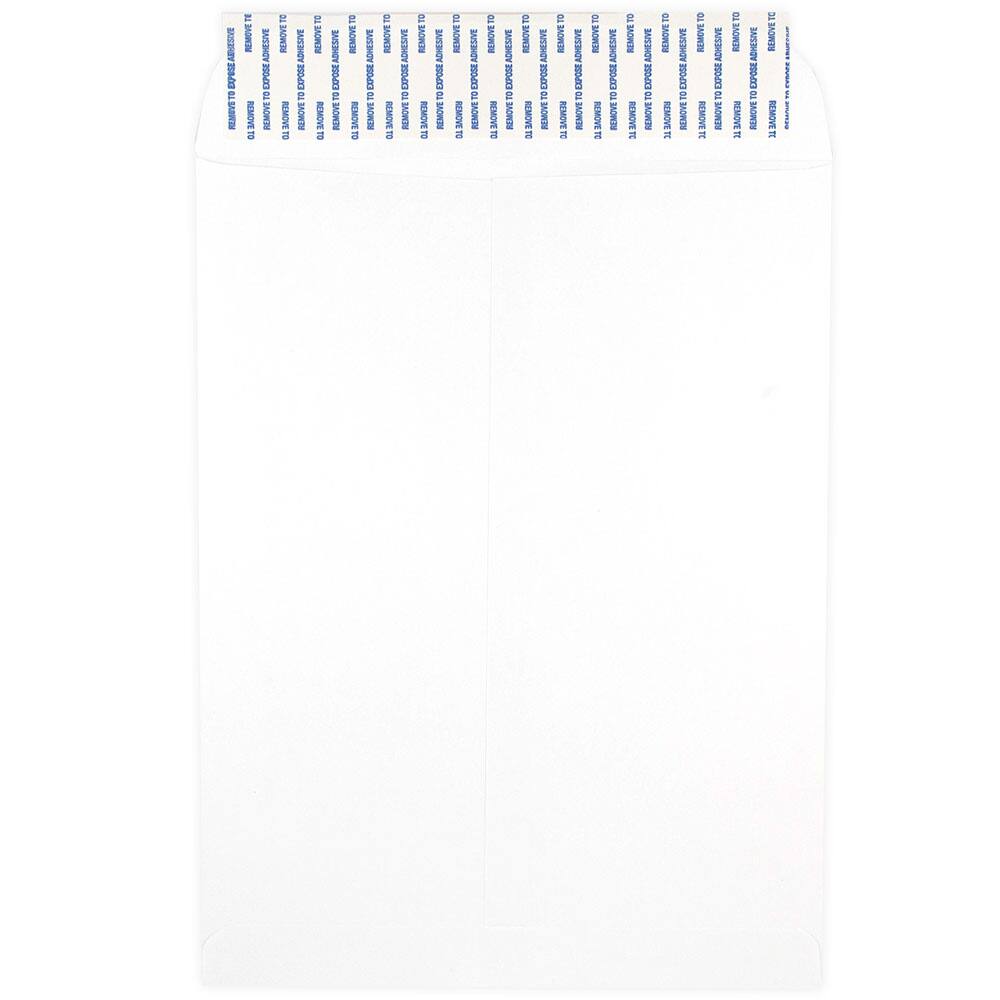 JAM Paper 9" x 12" White Open End Catalog Commercial Envelopes