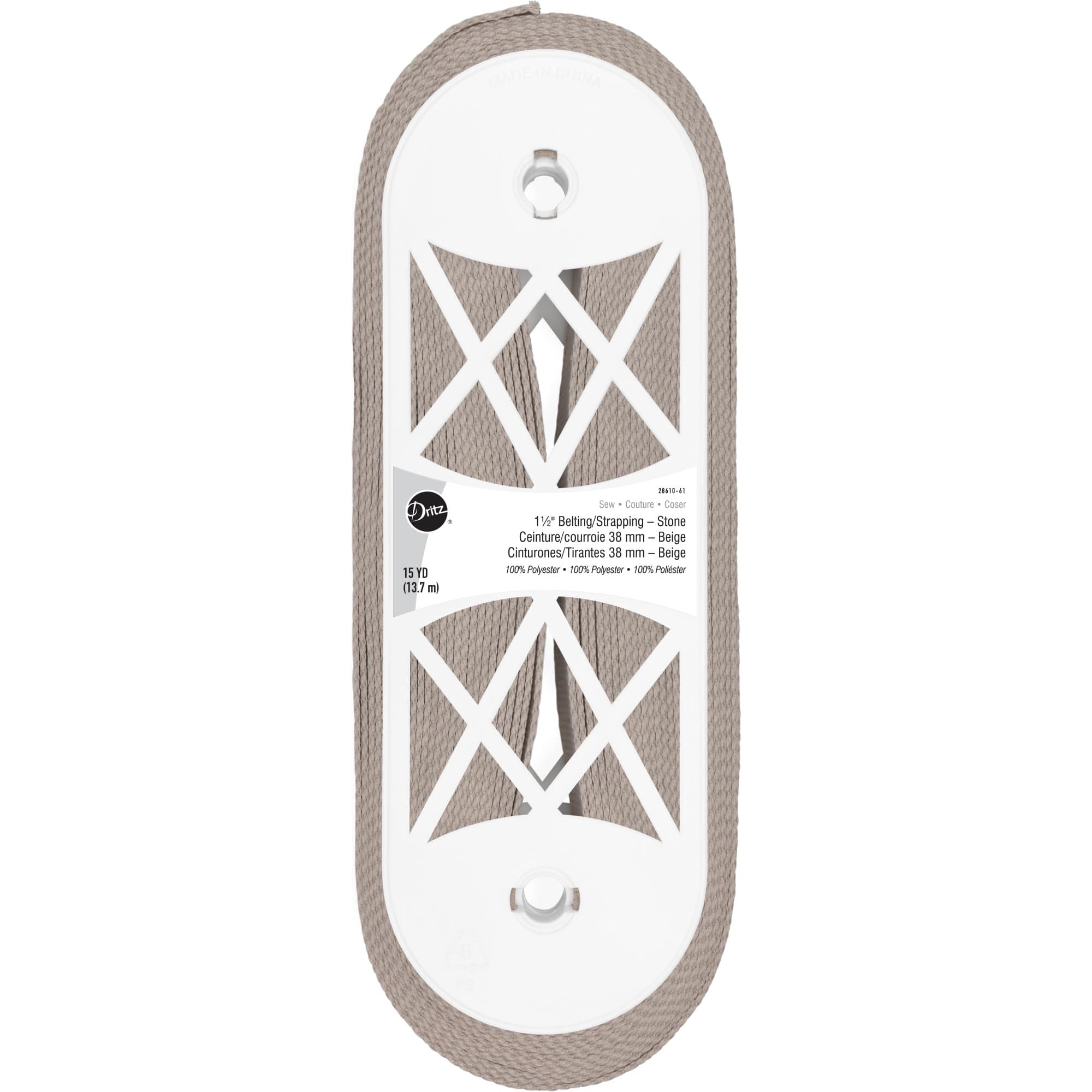 Dritz® 1.5" x 15yd. Polyester Belting for Straps & Handles