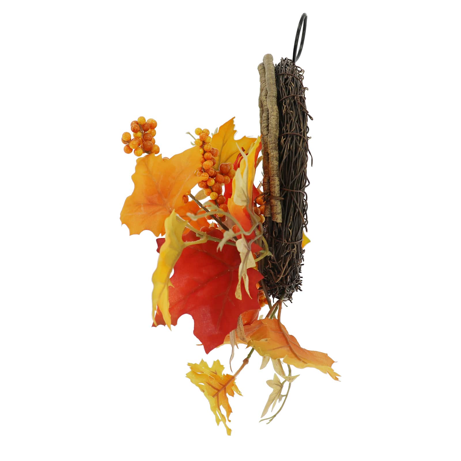 13&#x22; Mini Maple, Pumpkin &#x26; Berry Wreath by Ashland&#xAE;