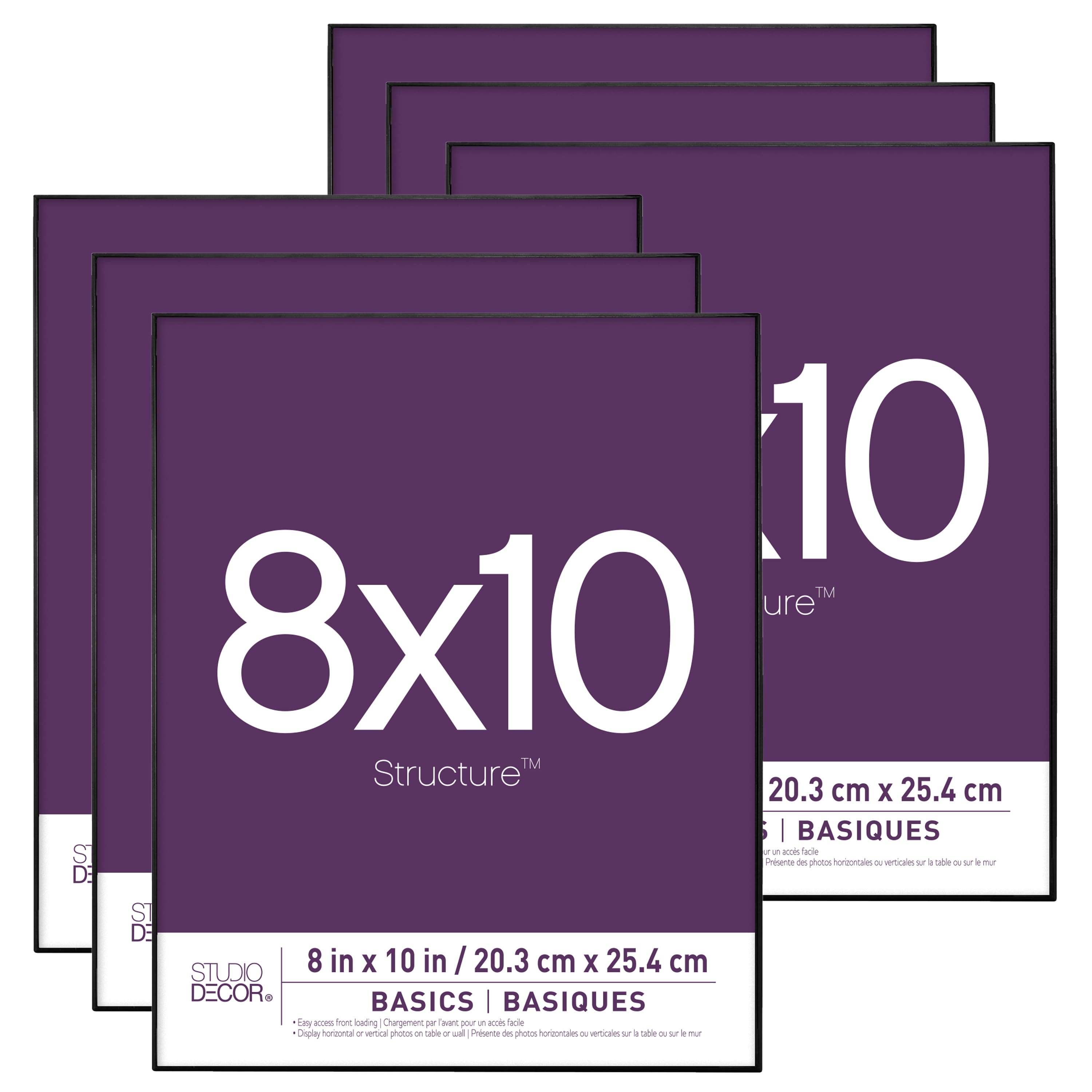 6 Pack: Black Frame, Basics by Studio Décor®