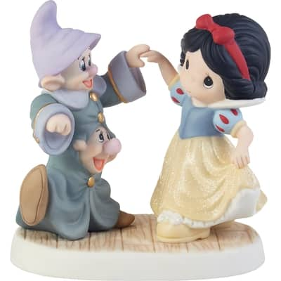 Precious Moments Disney® Snow White & The Seven Dwarfs Dance Your Cares 