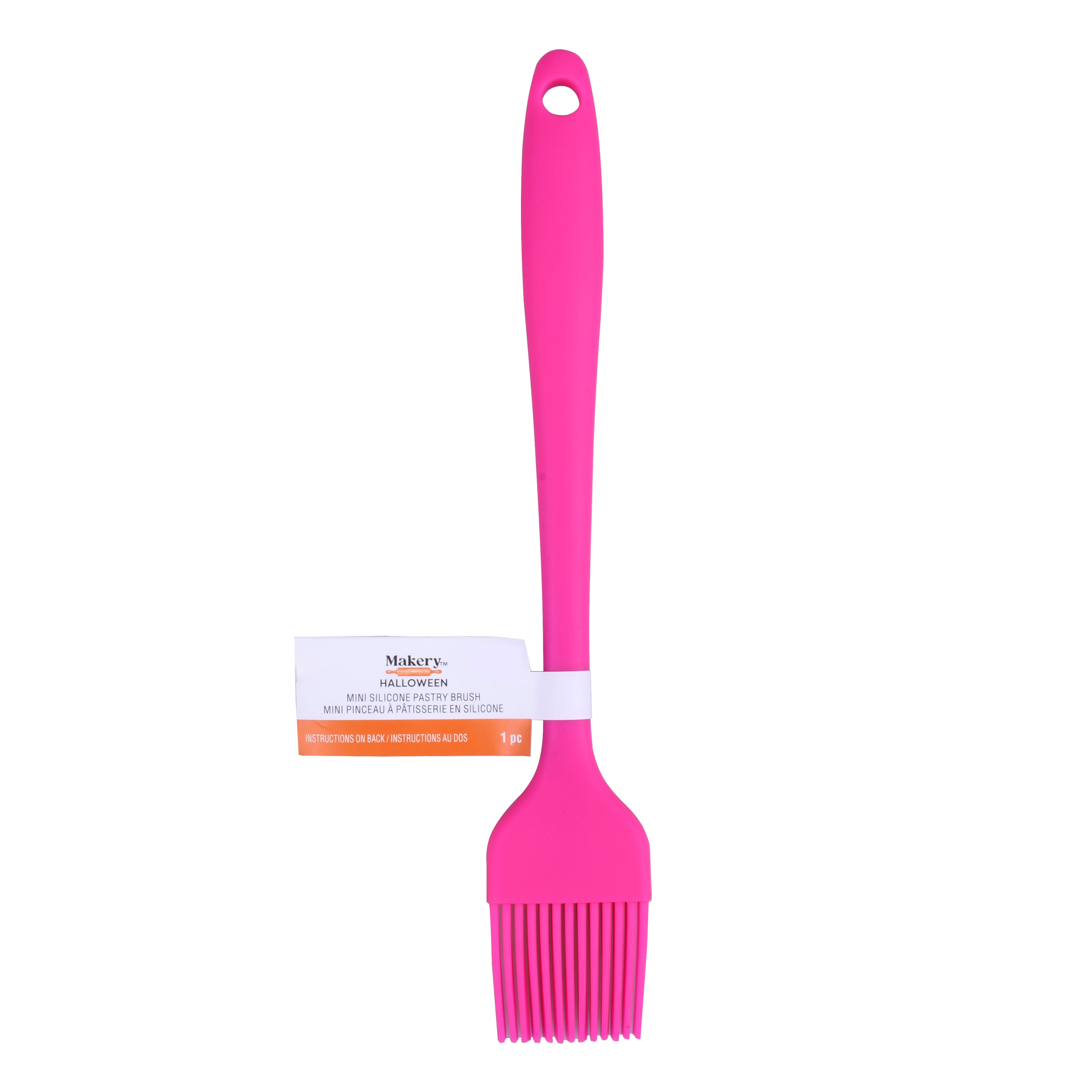 Mini Pink Silicone Pastry Brush by Makery&#x2122;