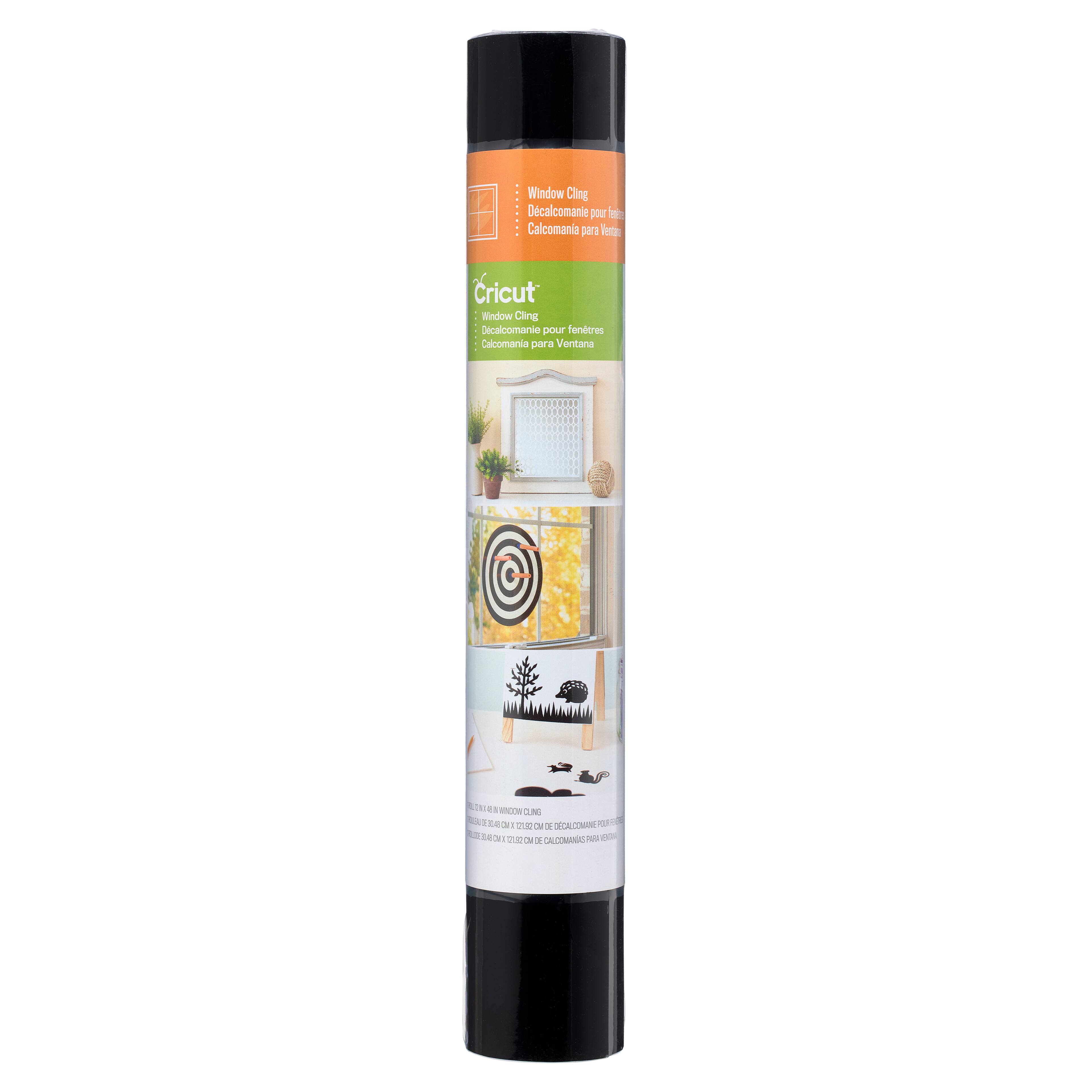 Cricut® Window Cling, Black