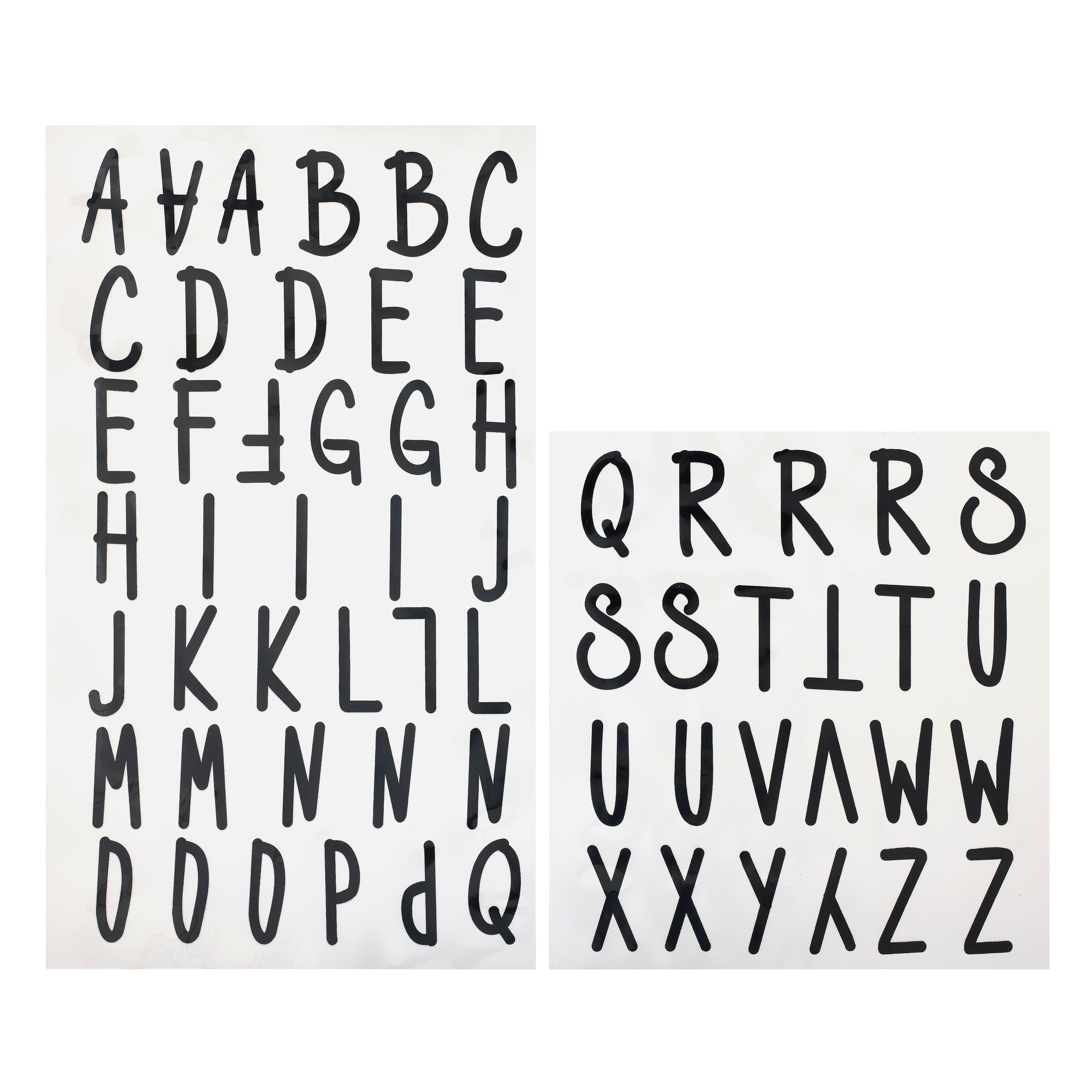 SELF-ADHESIVE LETTER FOR INFLATABLE, 20 cm, Letter H