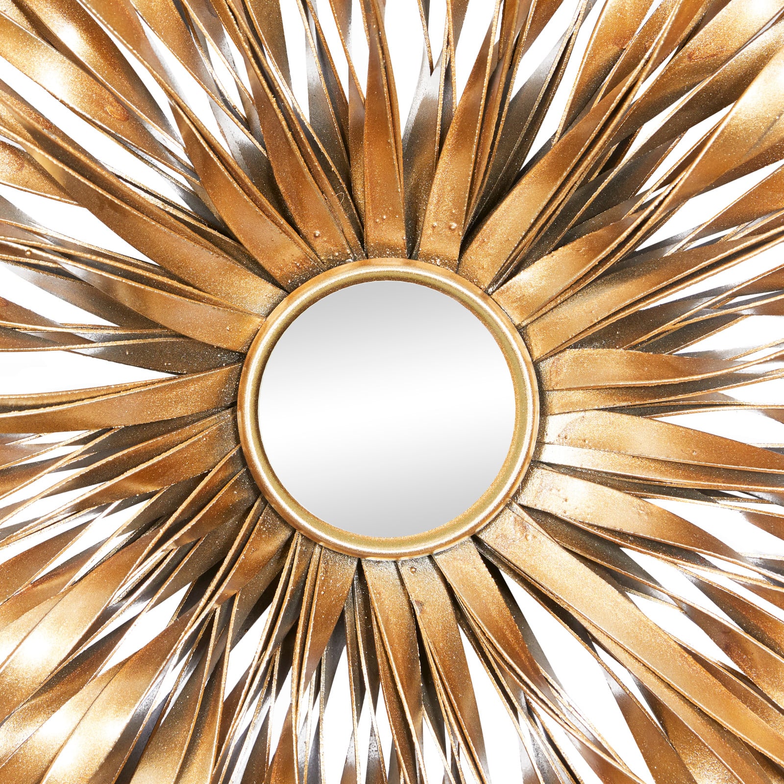 Gold Metal Starburst Modern Wall Décor Set