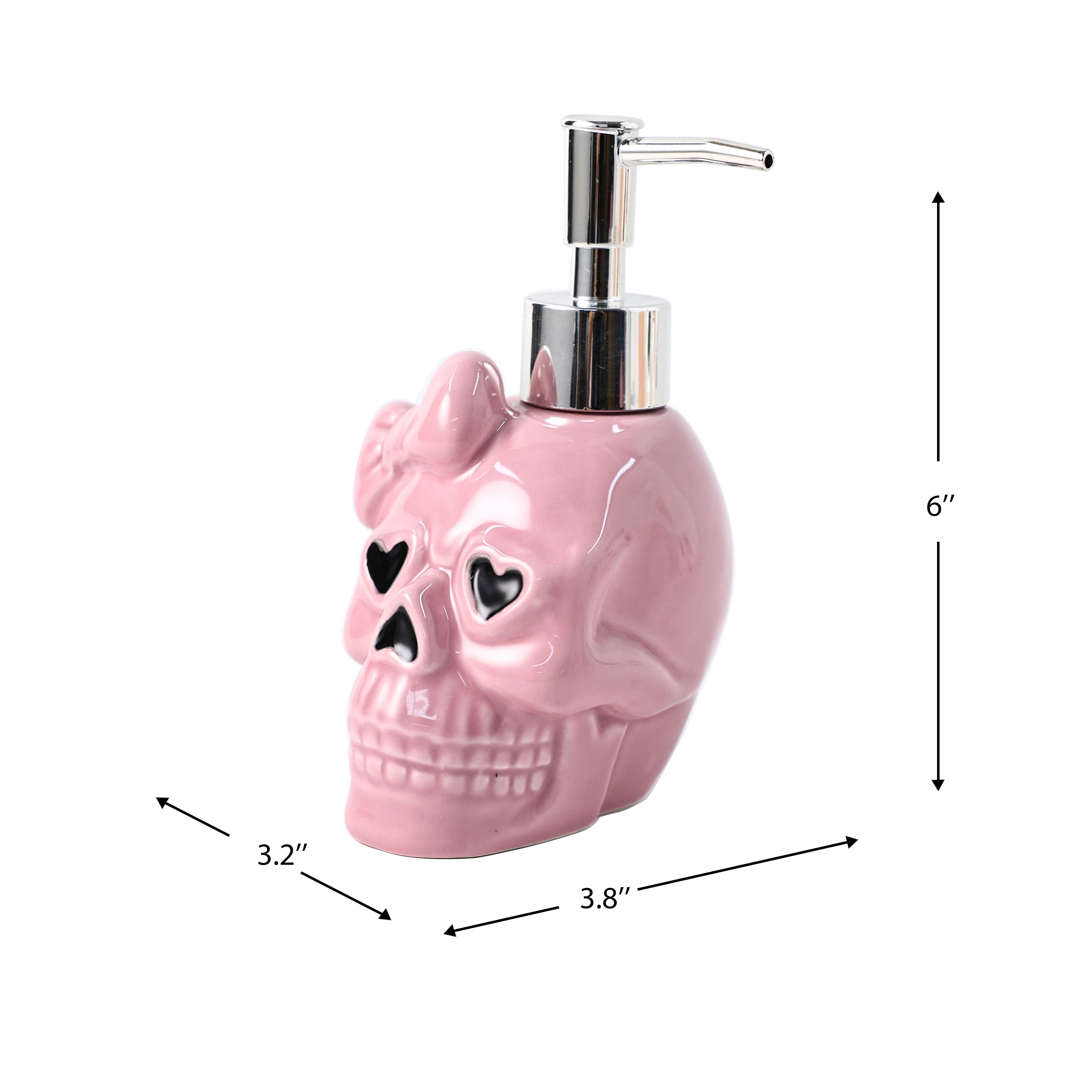 6oz. Pink Skeleton Hand Soap Dispenser by Ashland&#xAE;