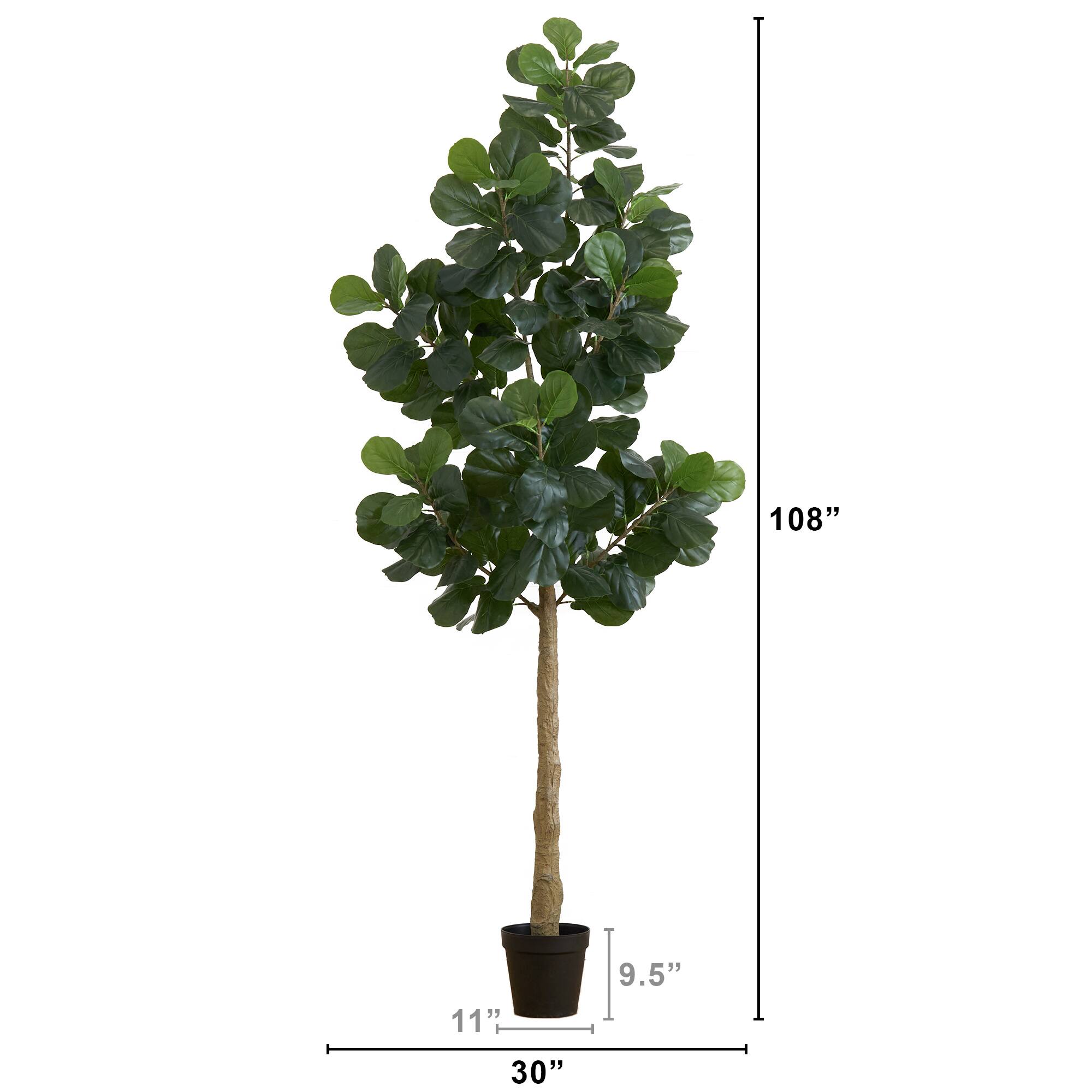 9ft. Artificial Fiddle Leaf Fig Tree