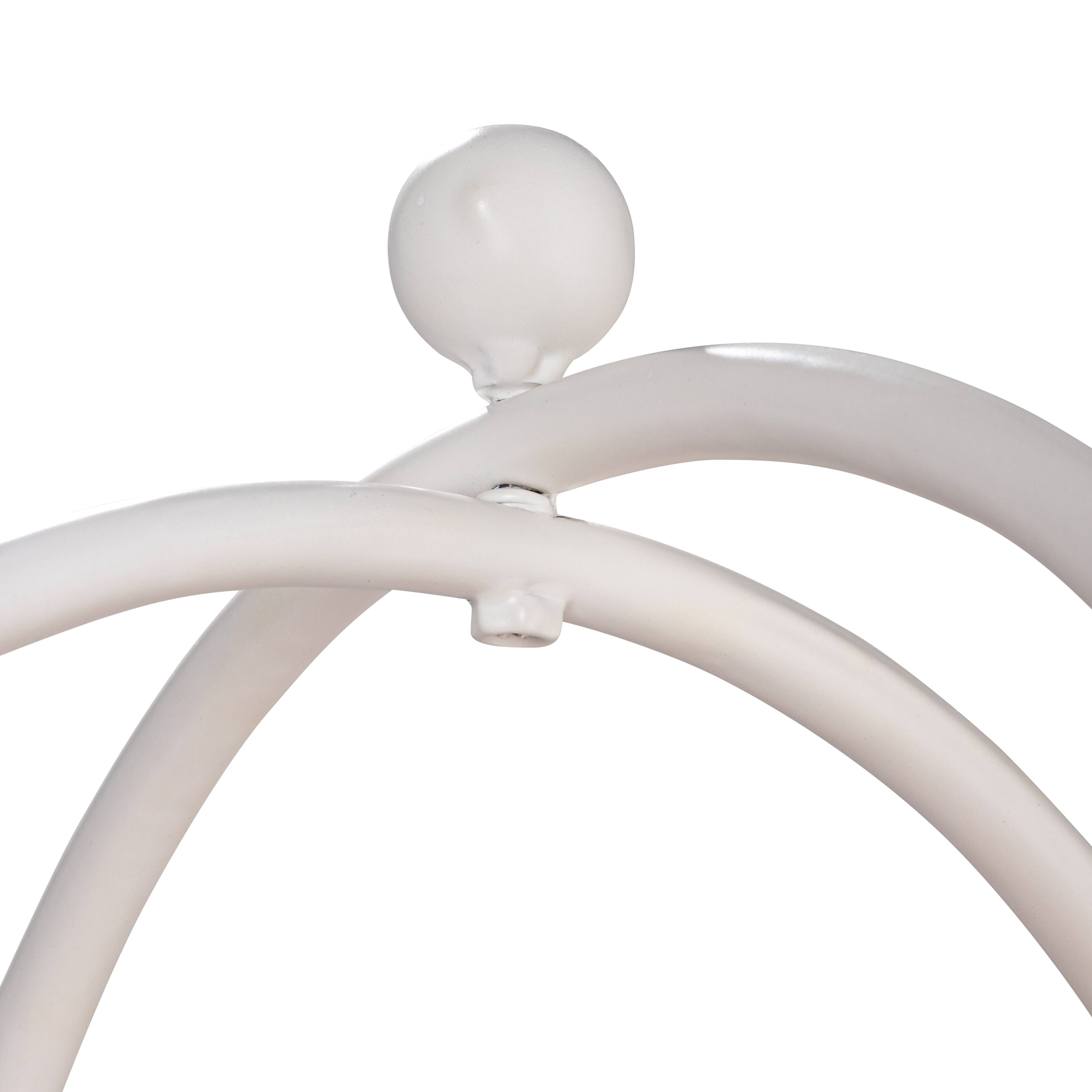 Hello Honey® 41.8" Arched Metal Plant Stand with 3 Round Removable Rattan Trays