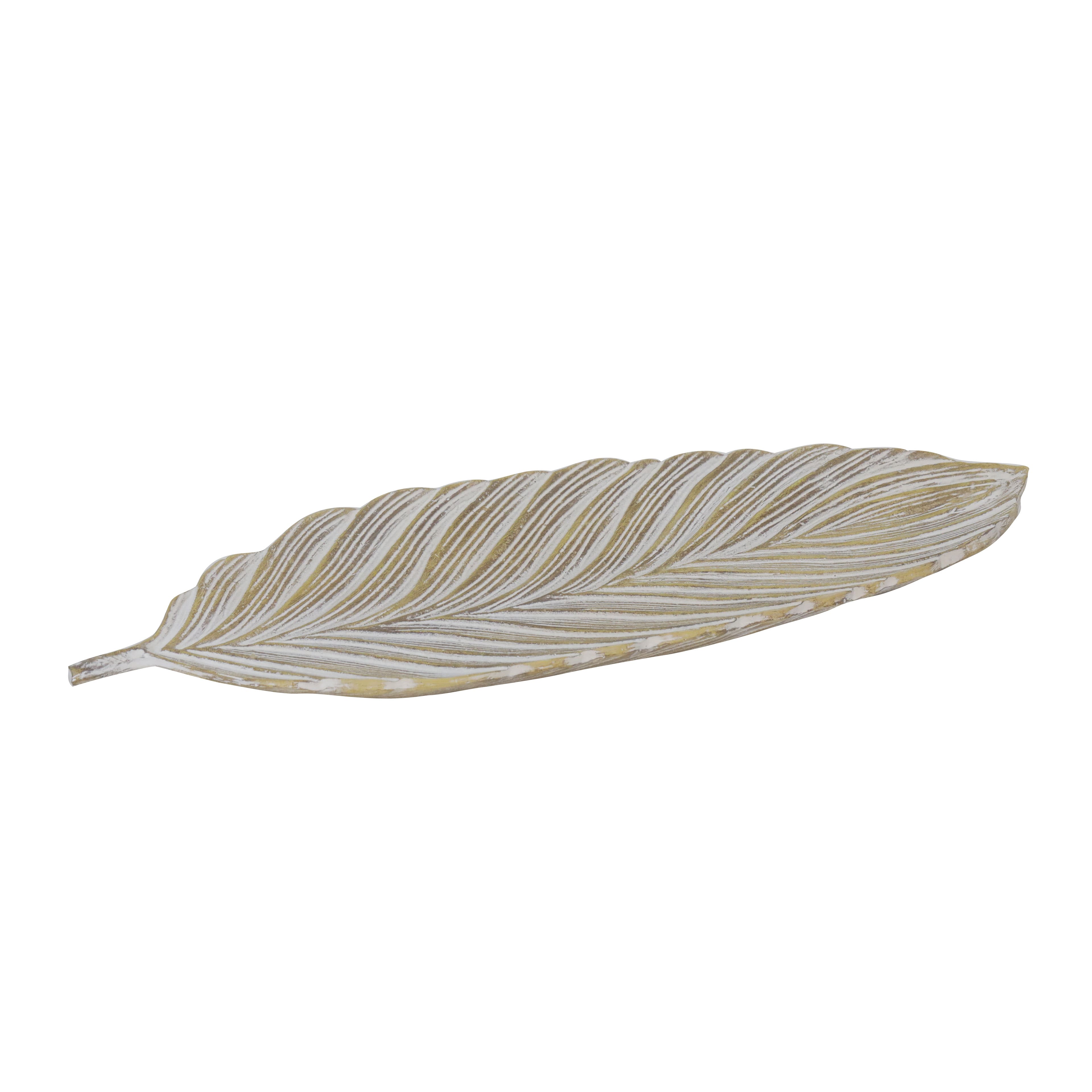 Plateau de table en forme de feuille de 45,7&#xA0;cm d&#x2019;Ashland