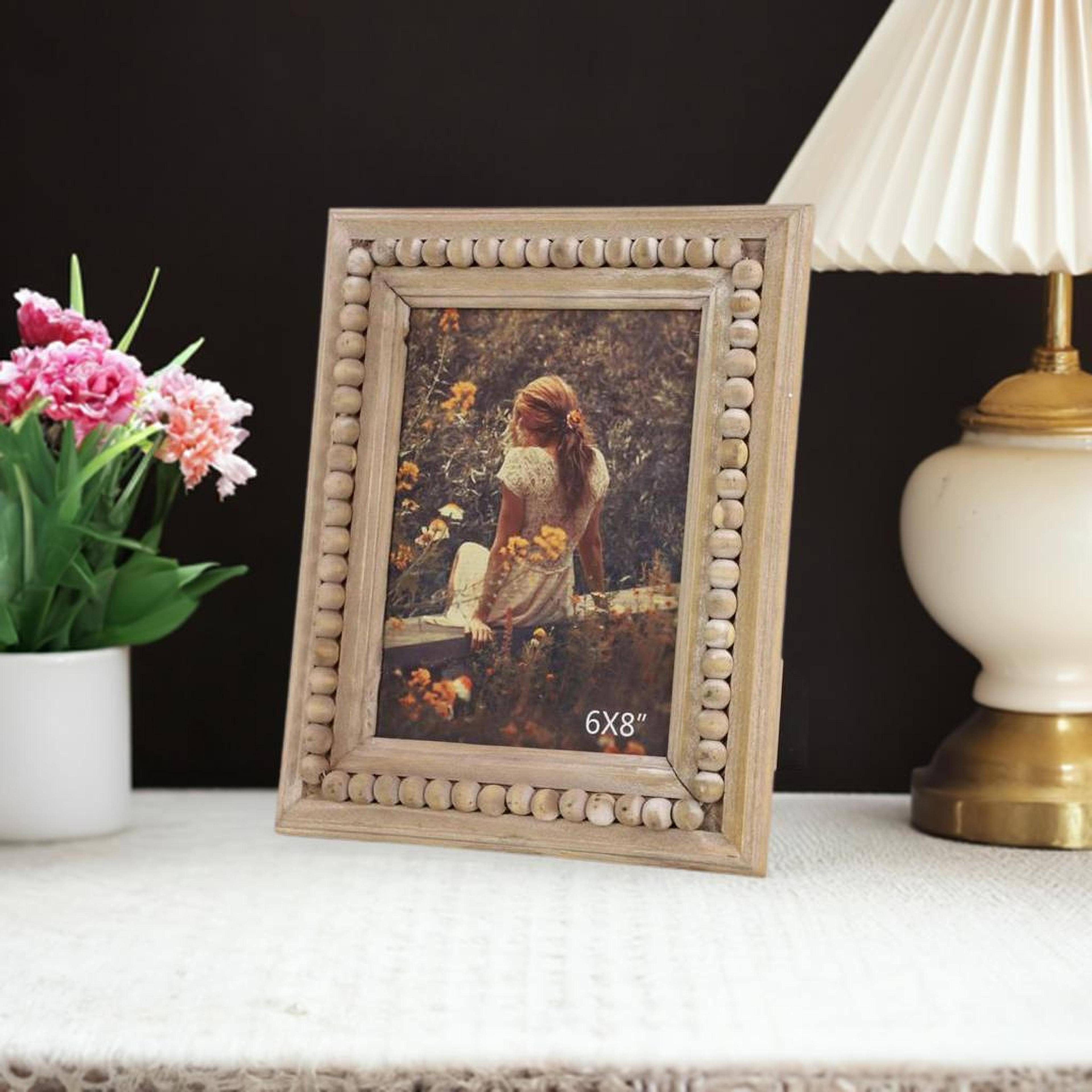 2 Pack Light Brown Wood Bohemian 9" x 11" Frame