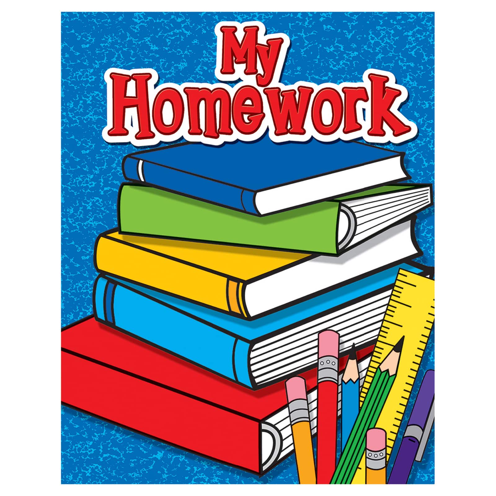 Teacher Created Resources® My Homework Pocket Folder, Pack of 6