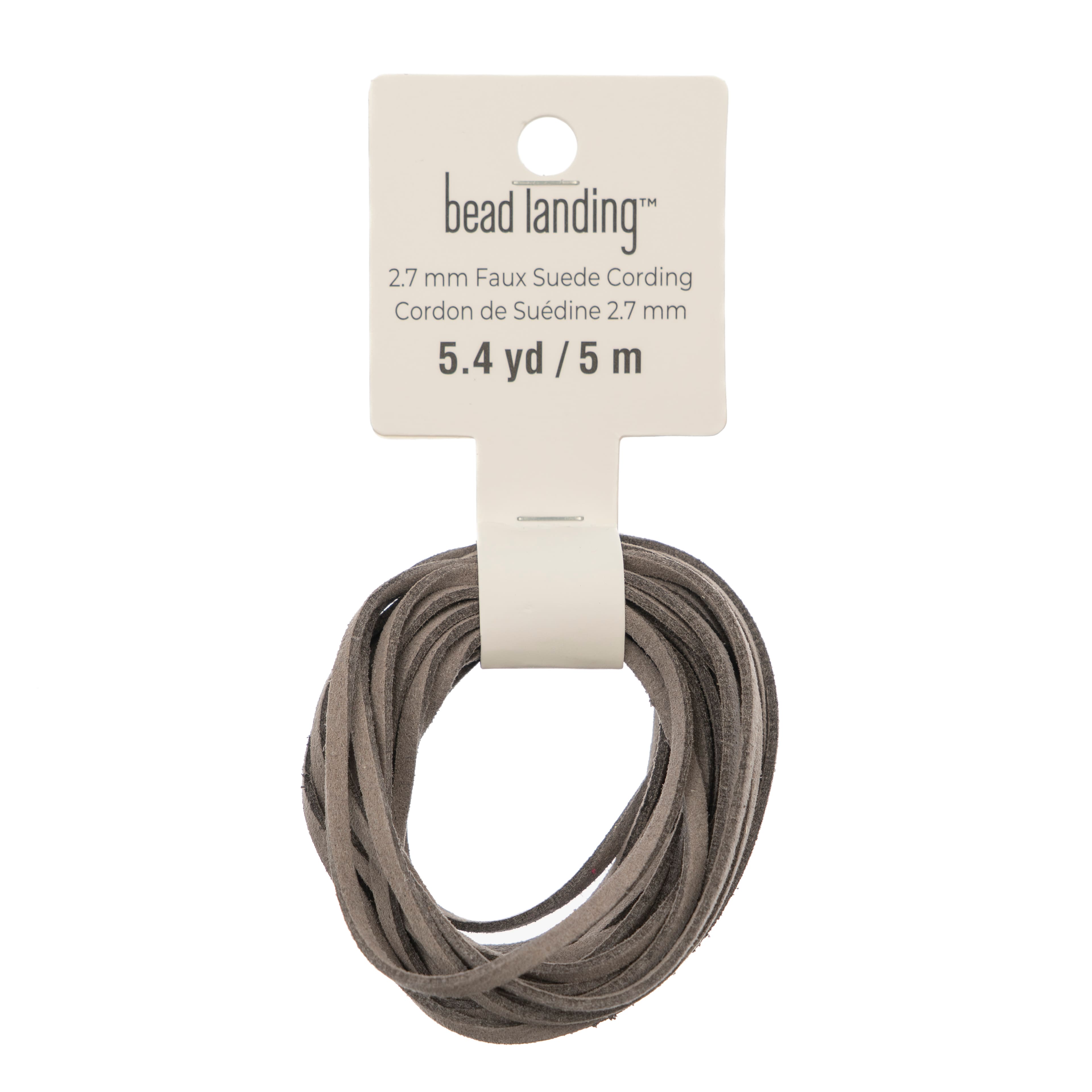 2.7mm Faux Suede Cording Bead Landing&#x2122;