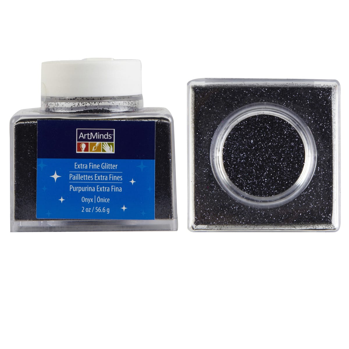 12 Pack: 2oz. Extra Fine Glitter Stacker by ArtMinds™