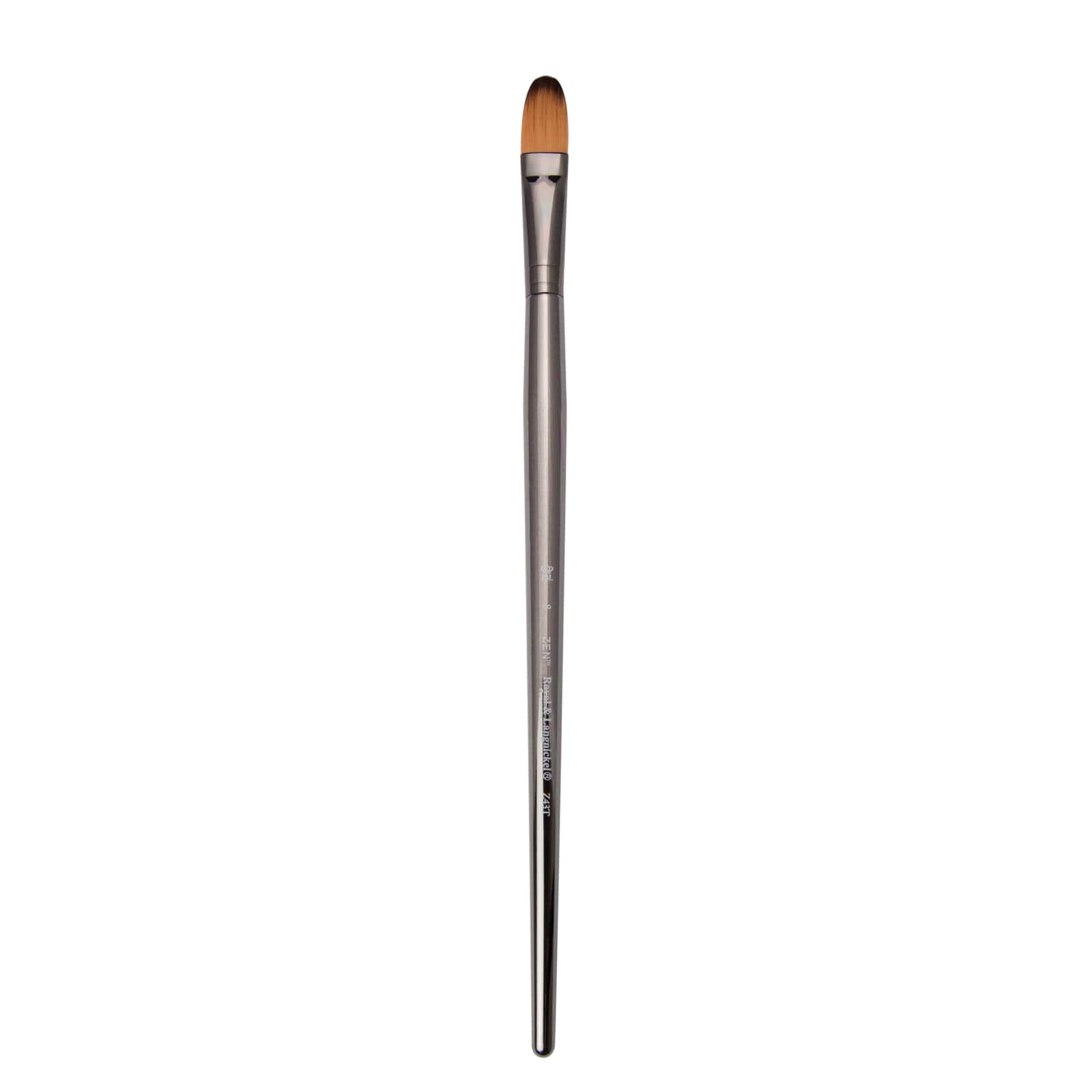 12 Pack: Zen™ Series 43 Long Handle Filbert Brush