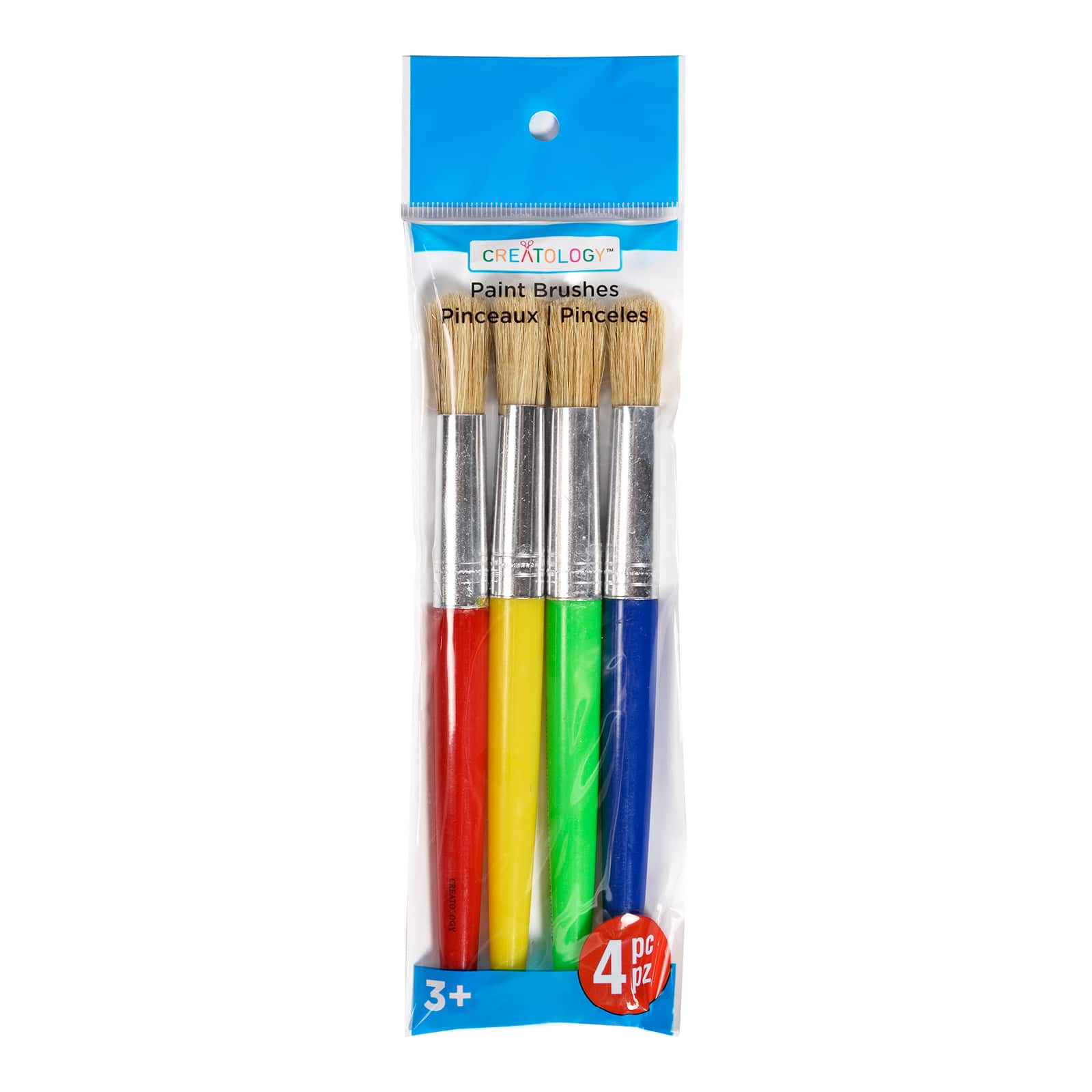 12 Packs: 4 ct. (48 total) Jumbo Paint Brushes by Creatology&#xAE;