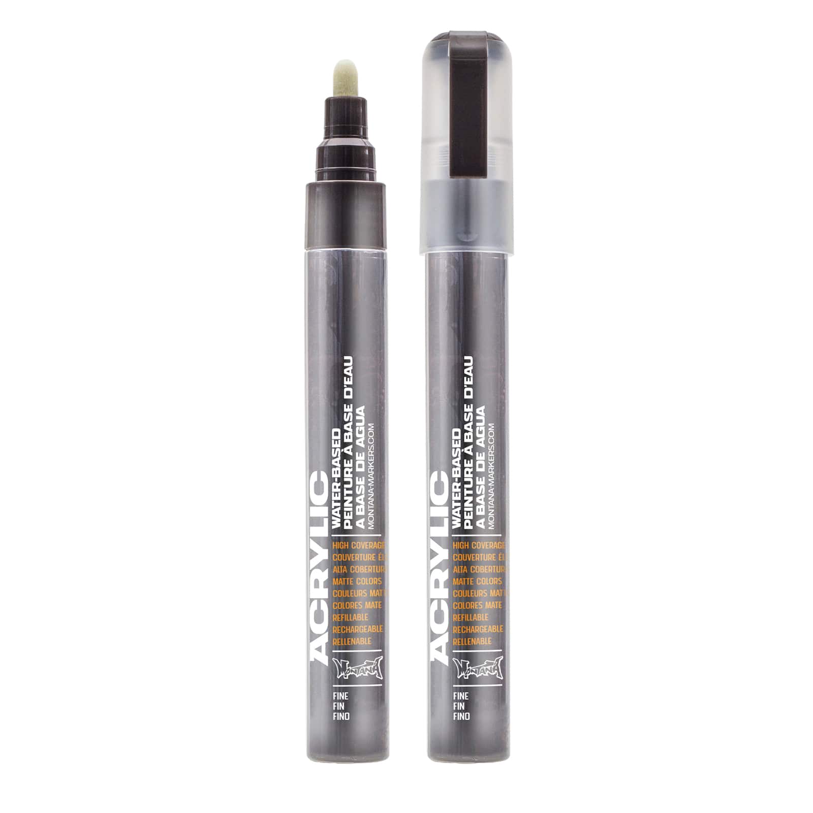 Montana Fine Acrylic Marker in Shock Brown Dark | 2 mm