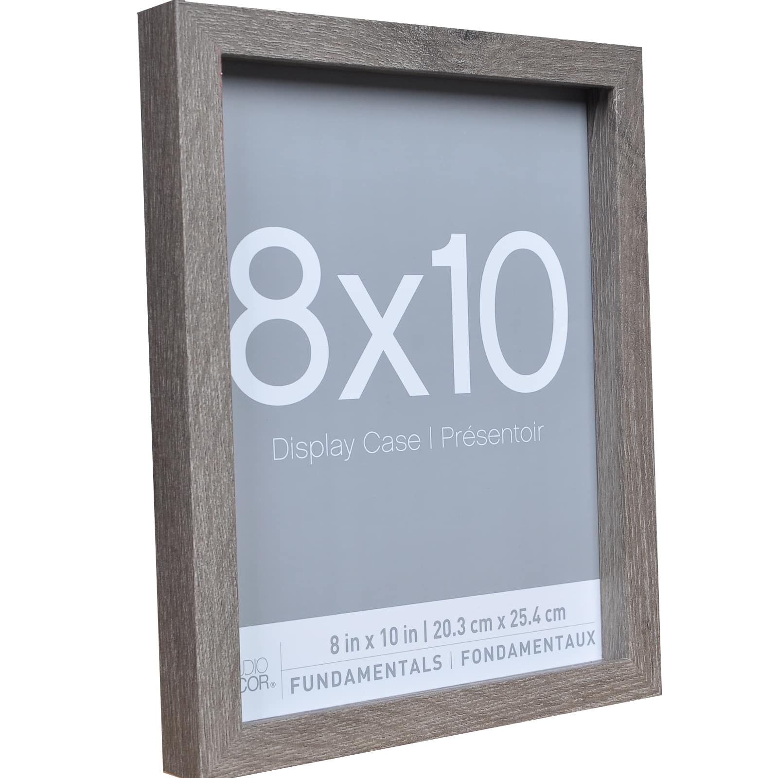 9 Packs: 3 ct. (27 total) Gray Fundamentals 8&#x22; x 10&#x22; Display Case by Studio D&#xE9;cor&#xAE;