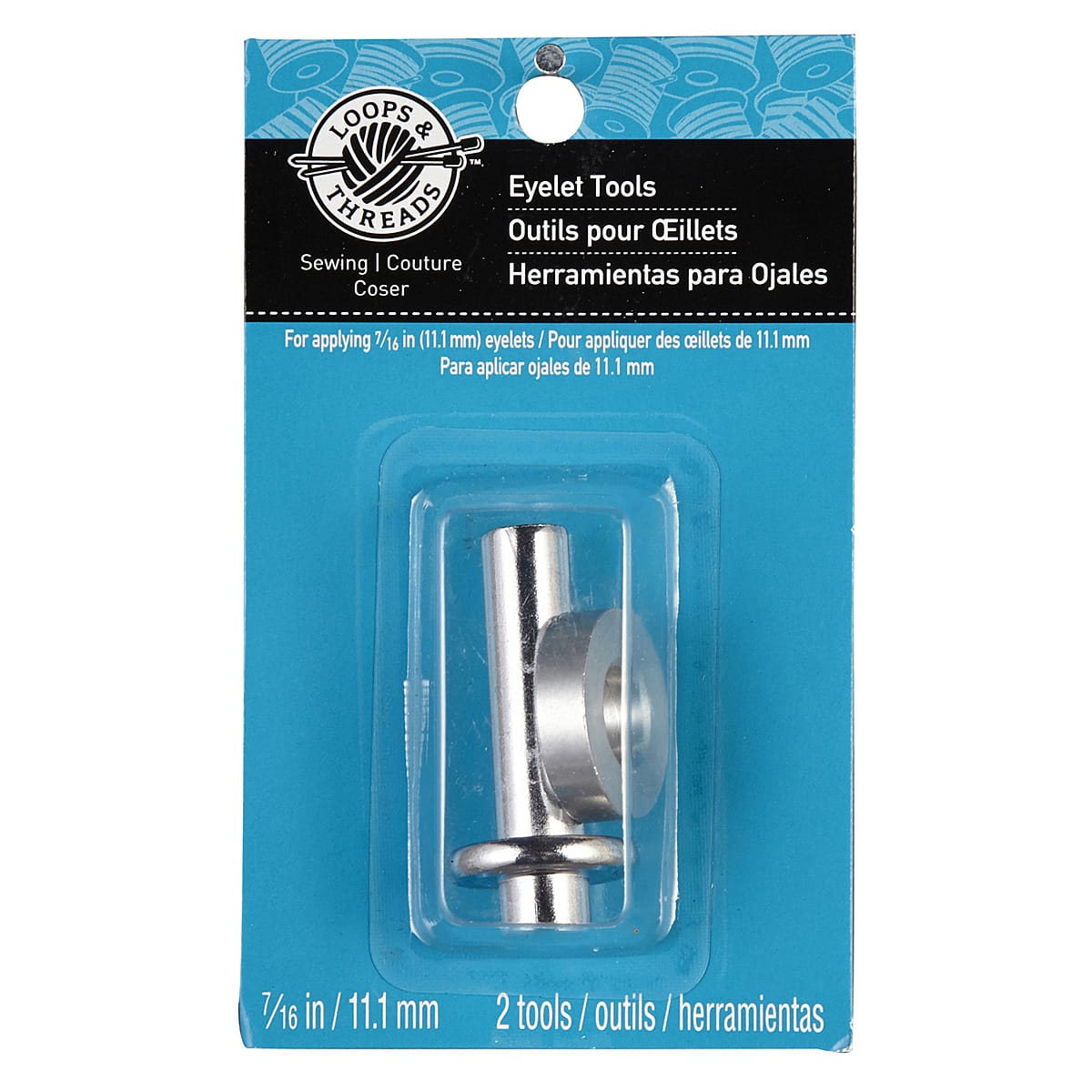 12 Pack: Eyelet Tools Set by Loops & Threads™