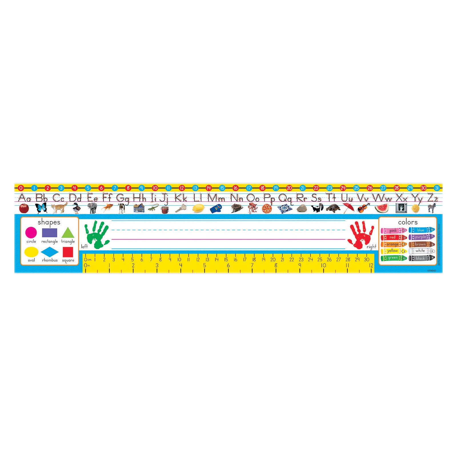 Grades PreK-1 Zaner-Bloser Desk Toppers&#xAE; Reference Name Plates