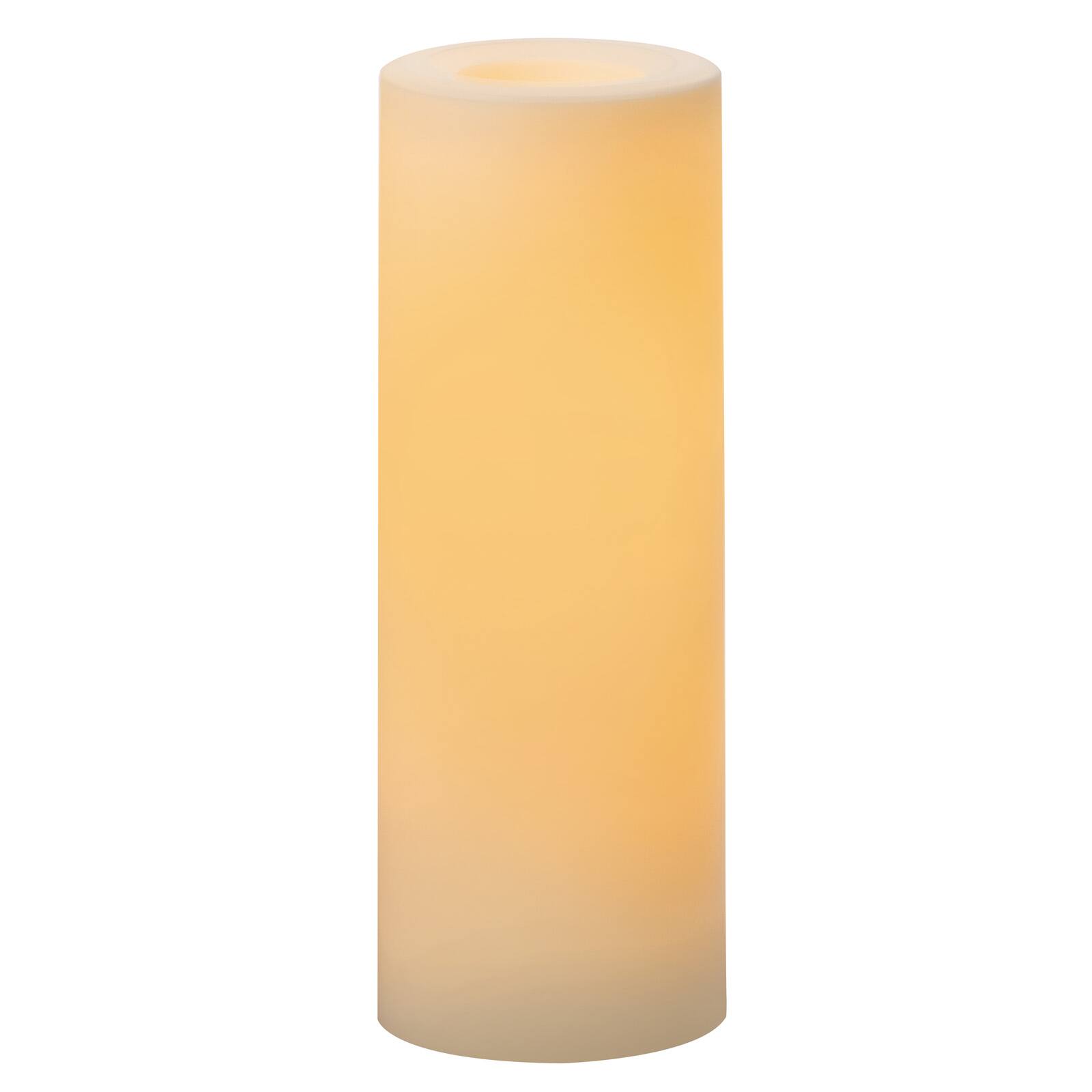 flameless candles pillar