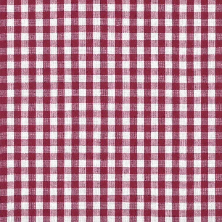 1/4" Burgundy Gingham