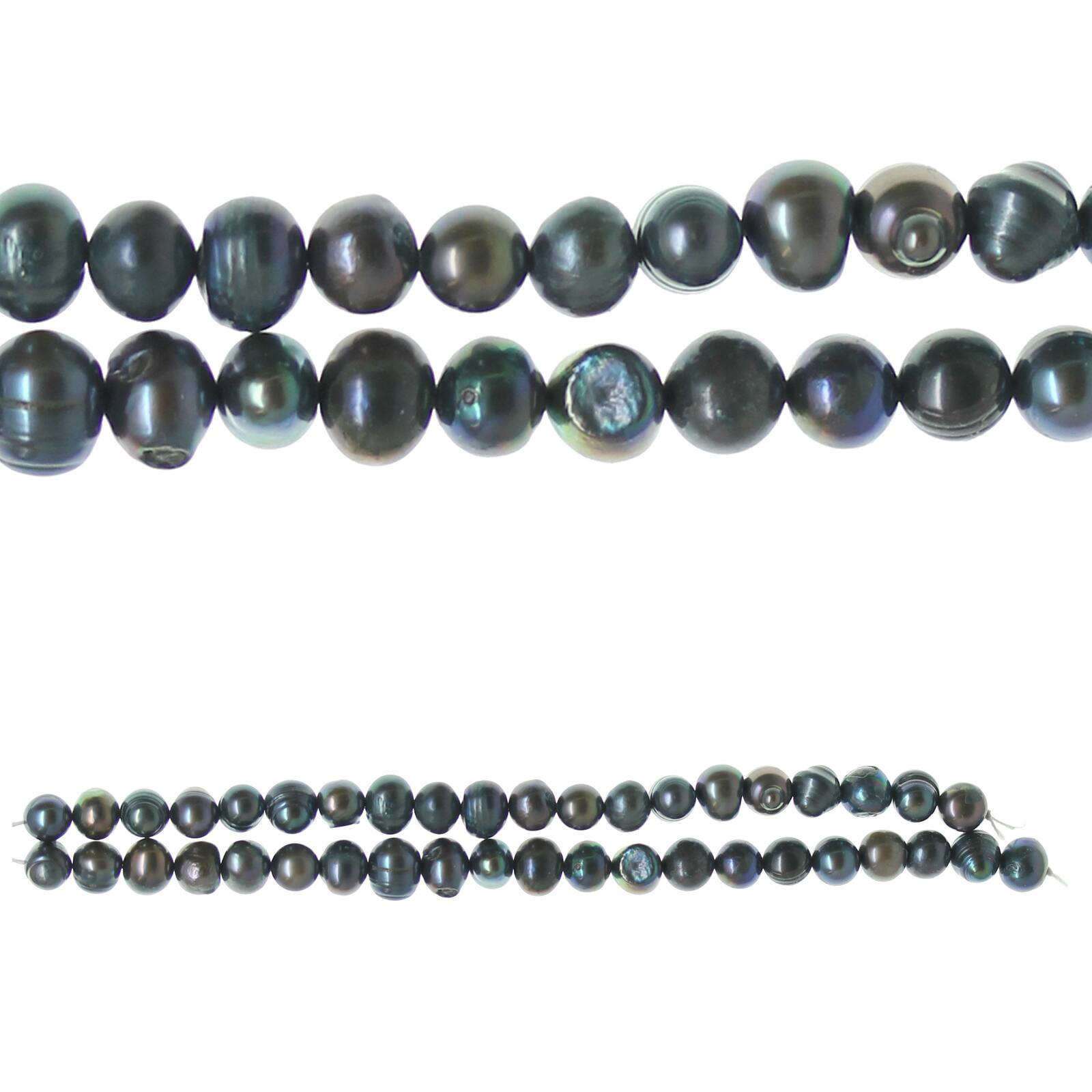 black freshwater pearls