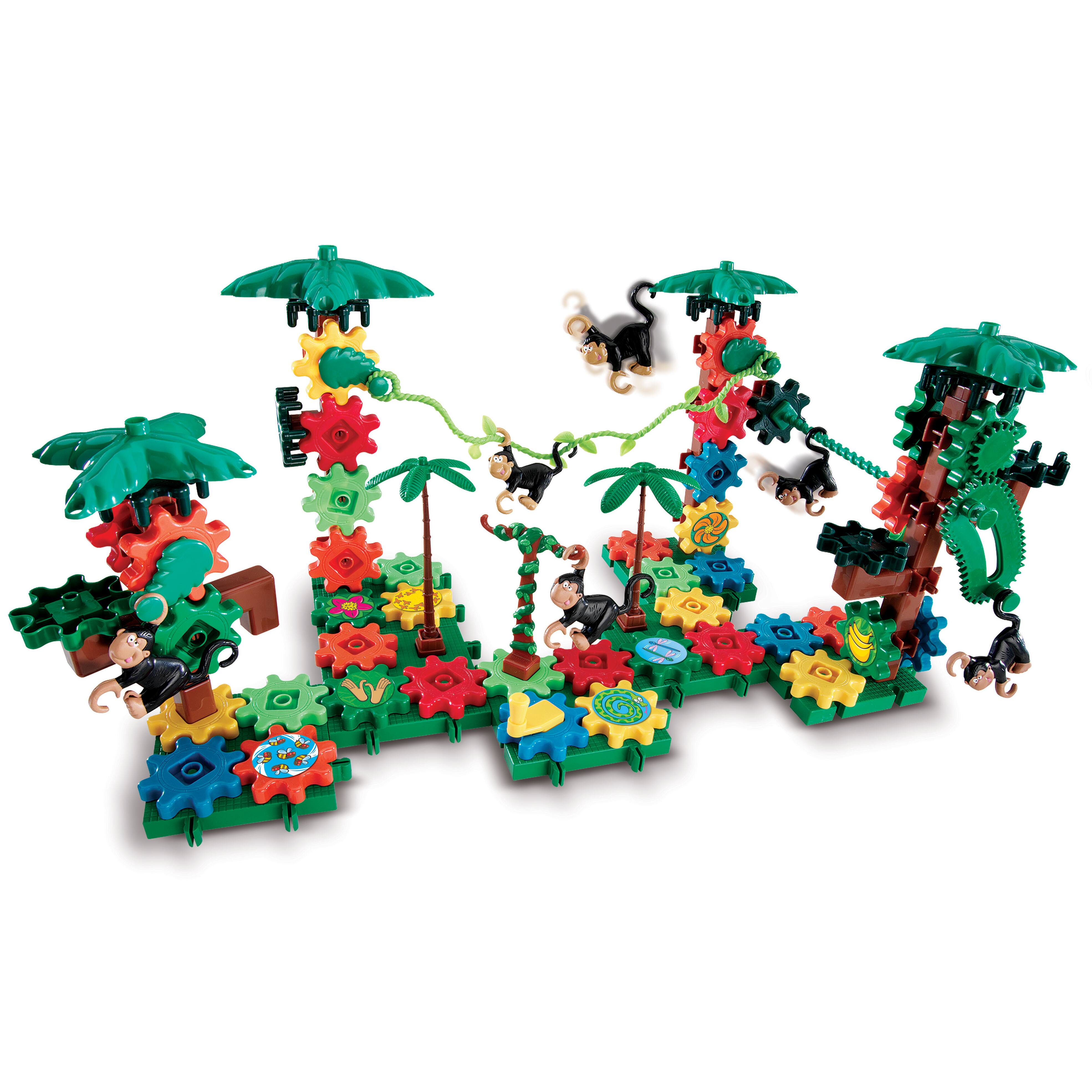 Gears! Gears! Gears!®, Movin’ Monkeys™ Building Set, Set of 136