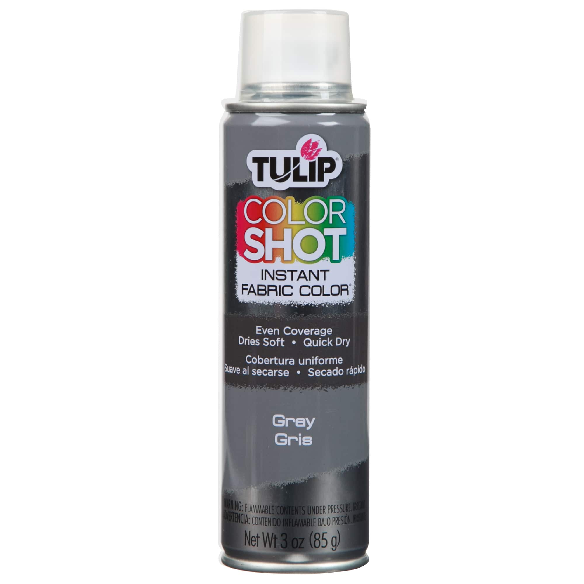 Tulip Colorshot Instant Fabric Color Spray 3oz Neon Orange