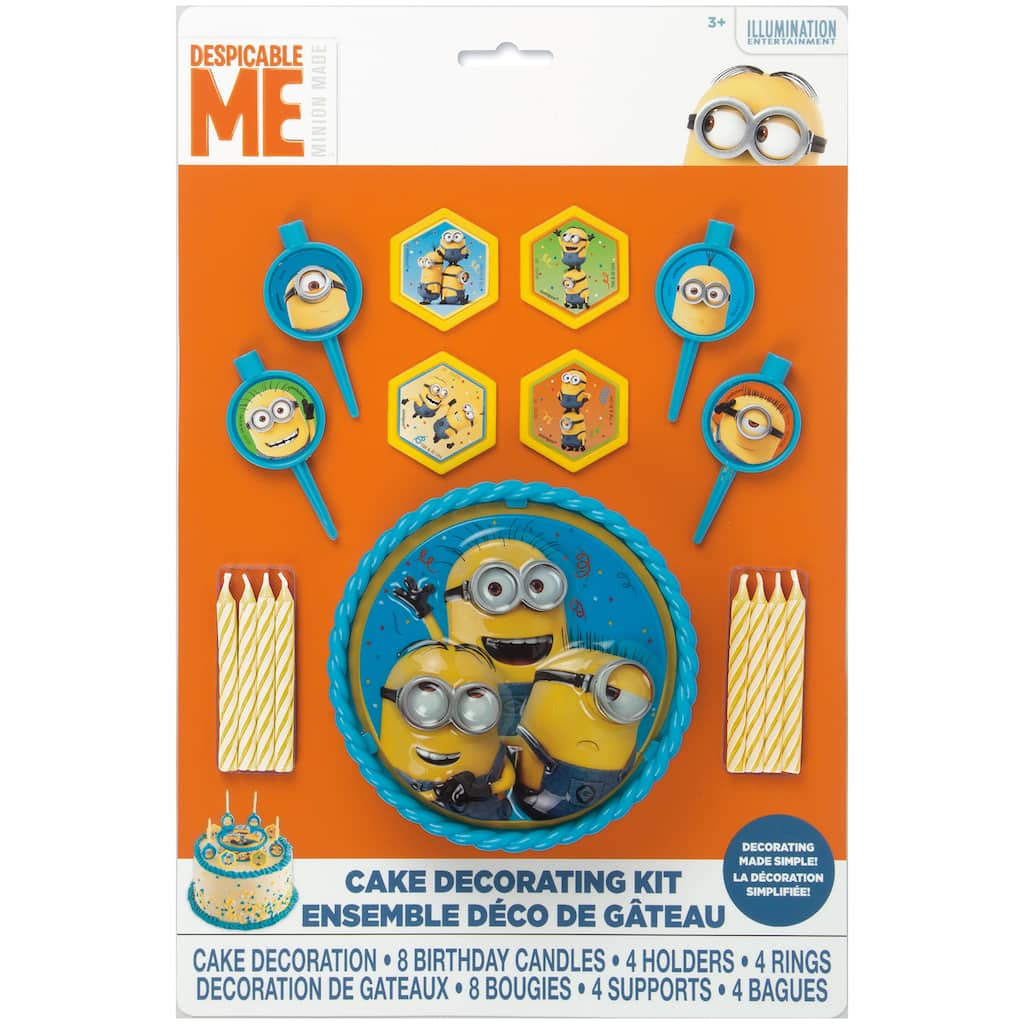 Minions Birthday Cake Decorating Kit Minions Birthday Cake Decorating Kit