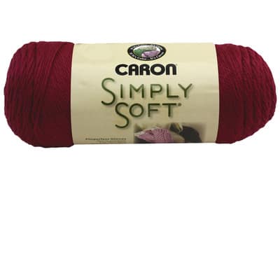  COHEALI Knitting Yarn Black Yarn Red Yarn Simply Soft