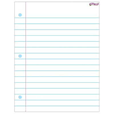 Notebook Paper Wipe-Off® Chart, 17