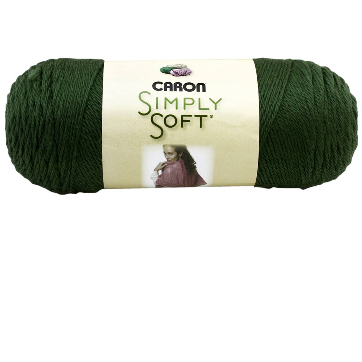 Caron Simply Soft Yarn - Dark Sage