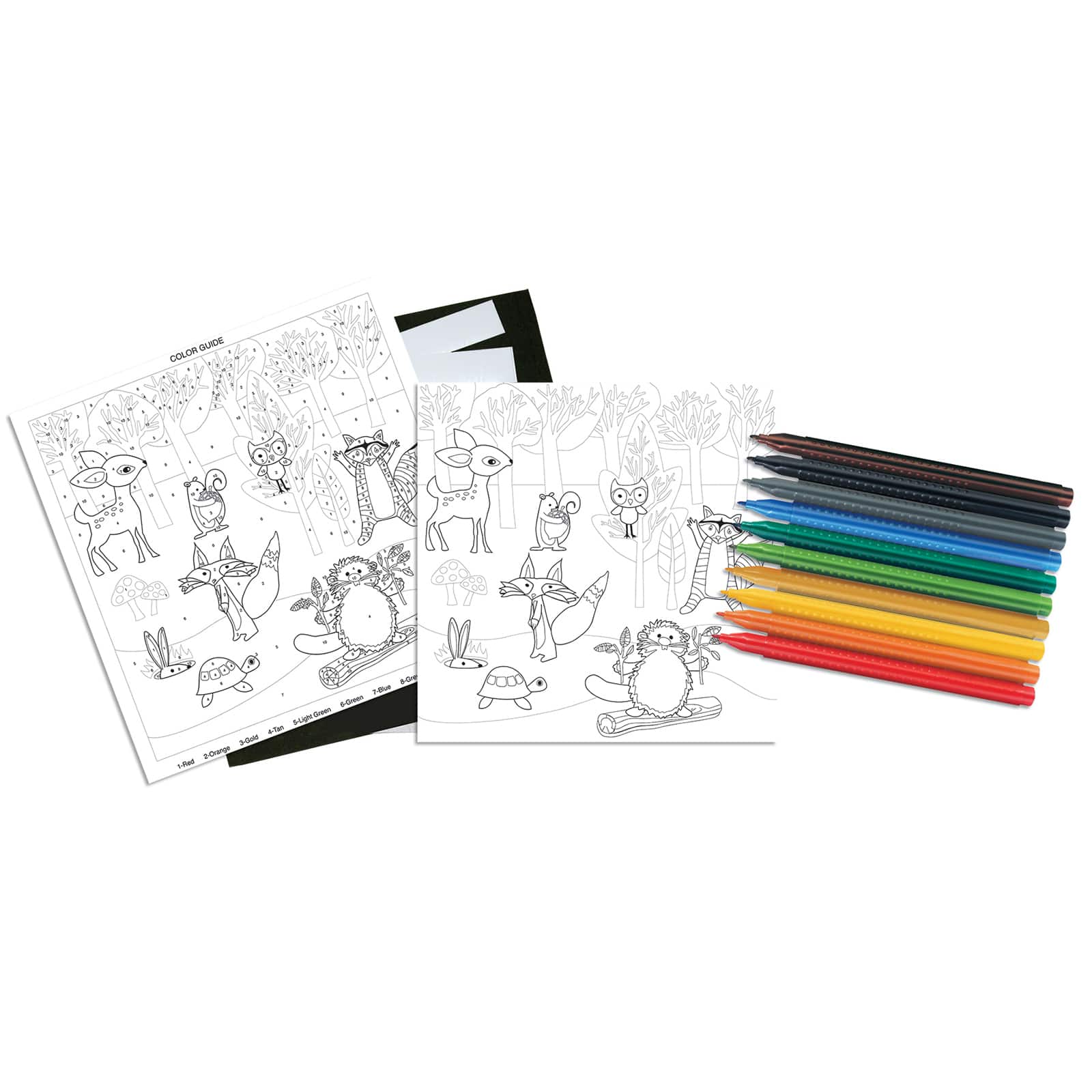 Find The Faber Castell Foil Fun Paint By Number Set Unicorn At Michaels