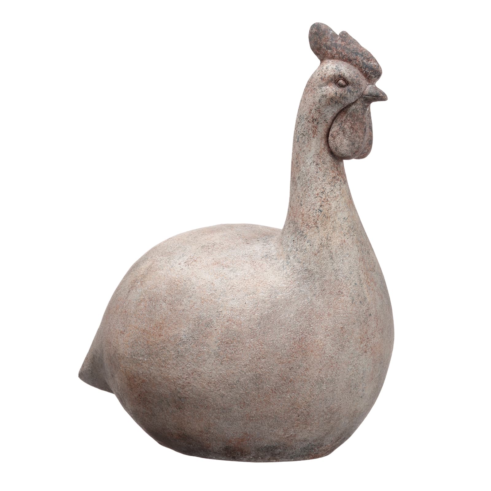 6 Pack: 18.5" Stone Chicken Statue | Stems & Bushes | Michaels