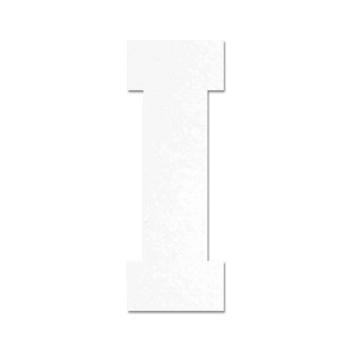 13" White MDF Uppercase Letter by Make Market®