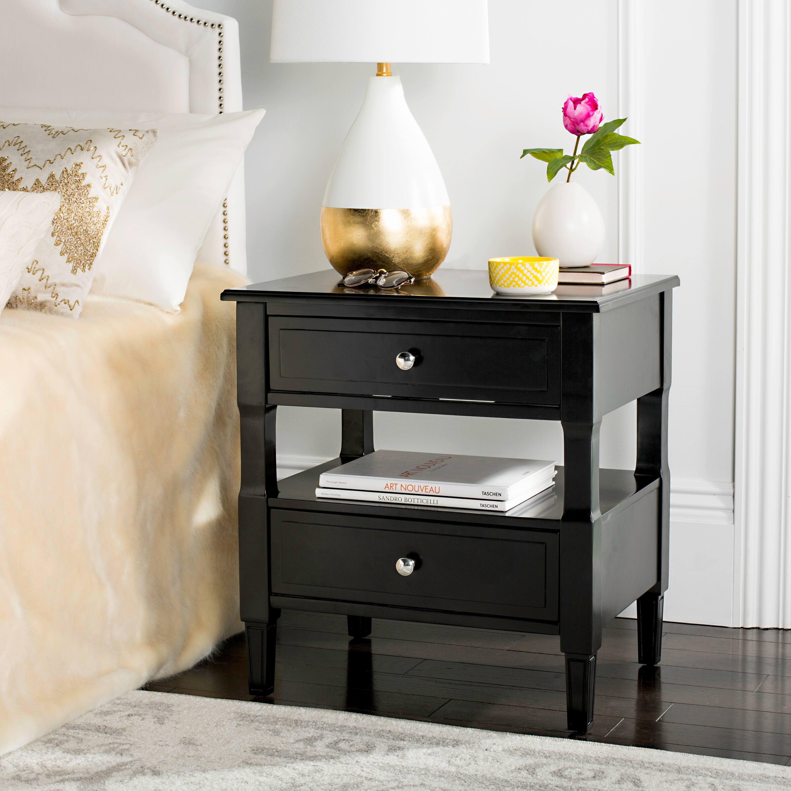 Jenson Side Table in Black