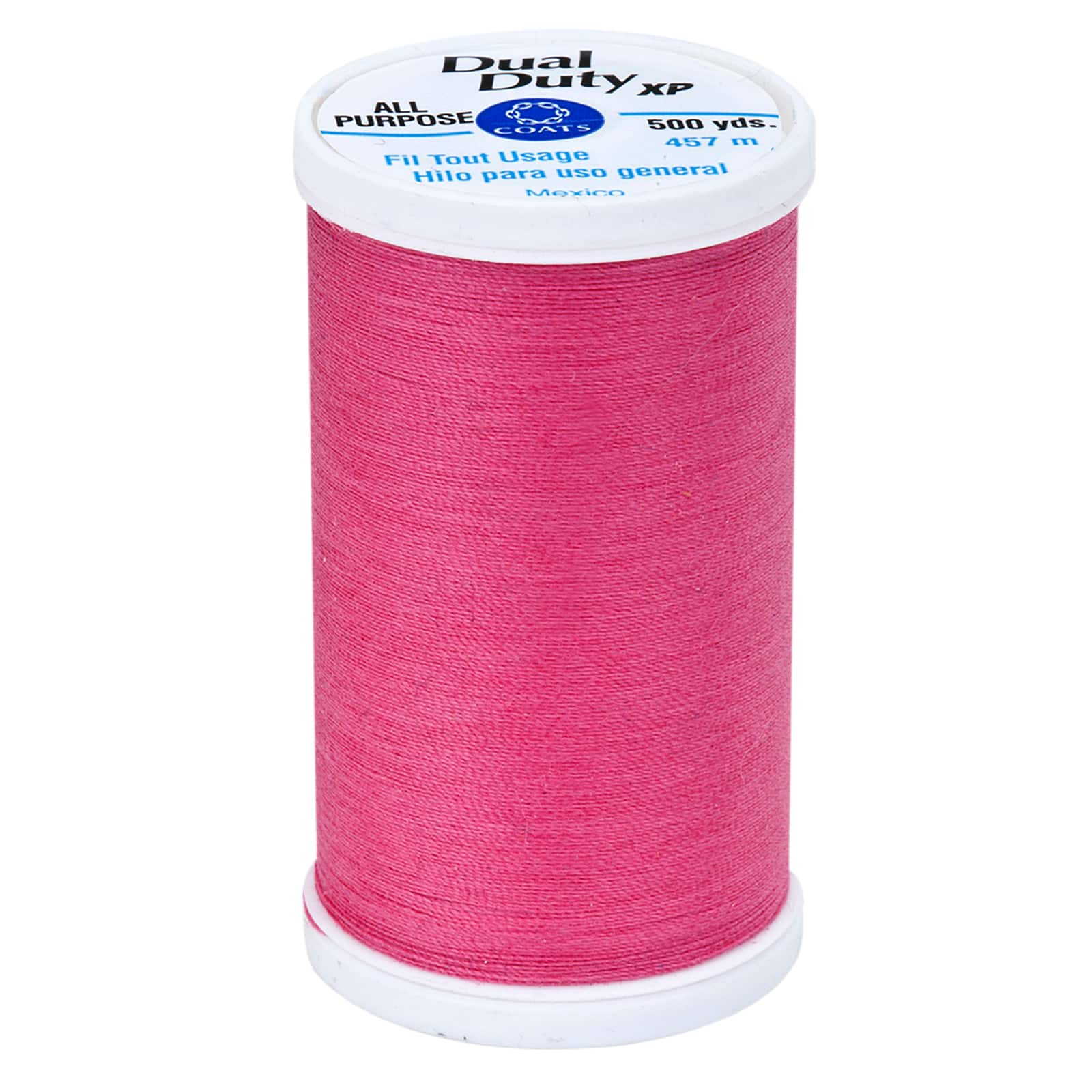 Hot Pink Dual Duty XP General Purpose Thread 500 Yards S930-1840