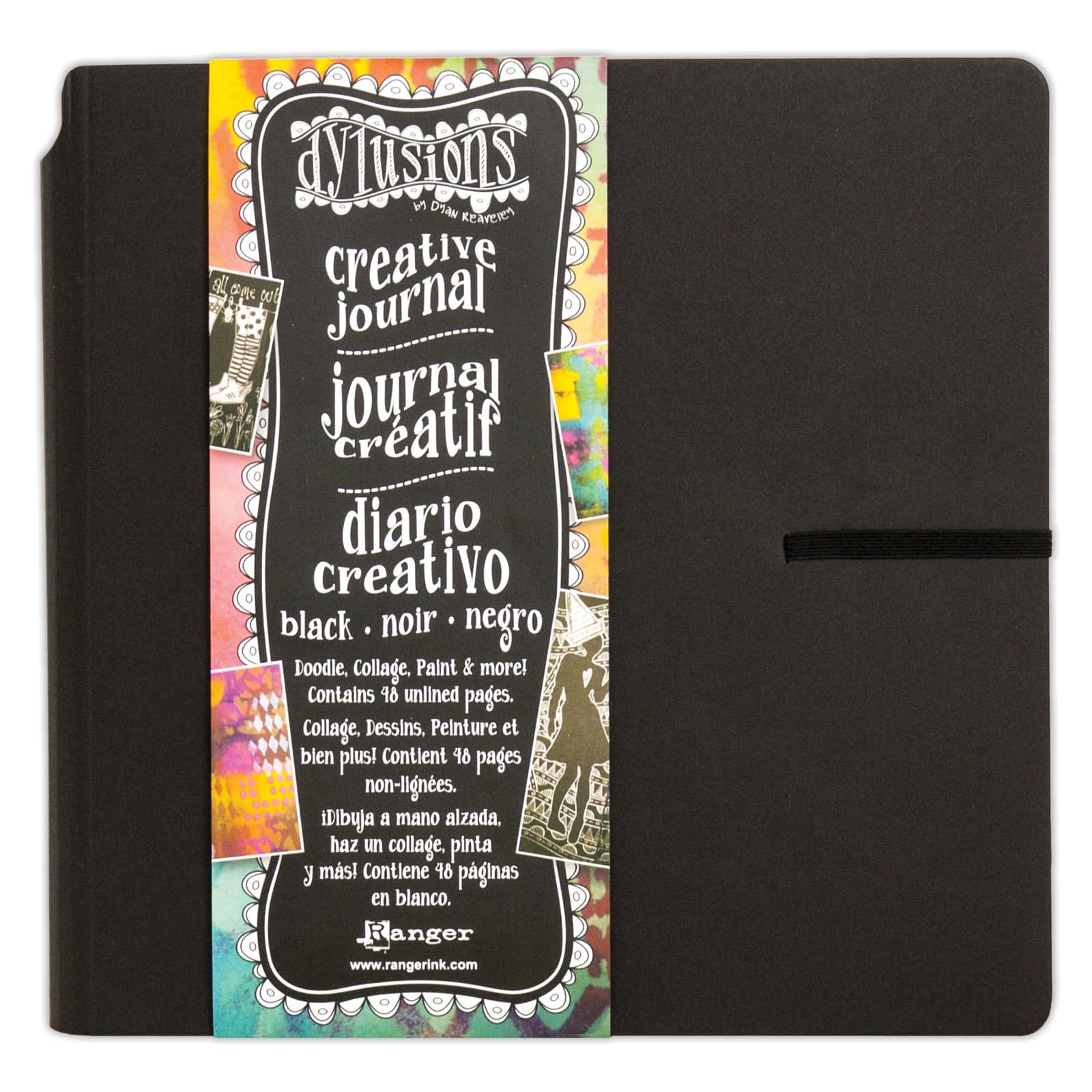 Dyan Reaveley's Dylusions Creative Flip Journal 12X8.5-Kraft - 789541053583