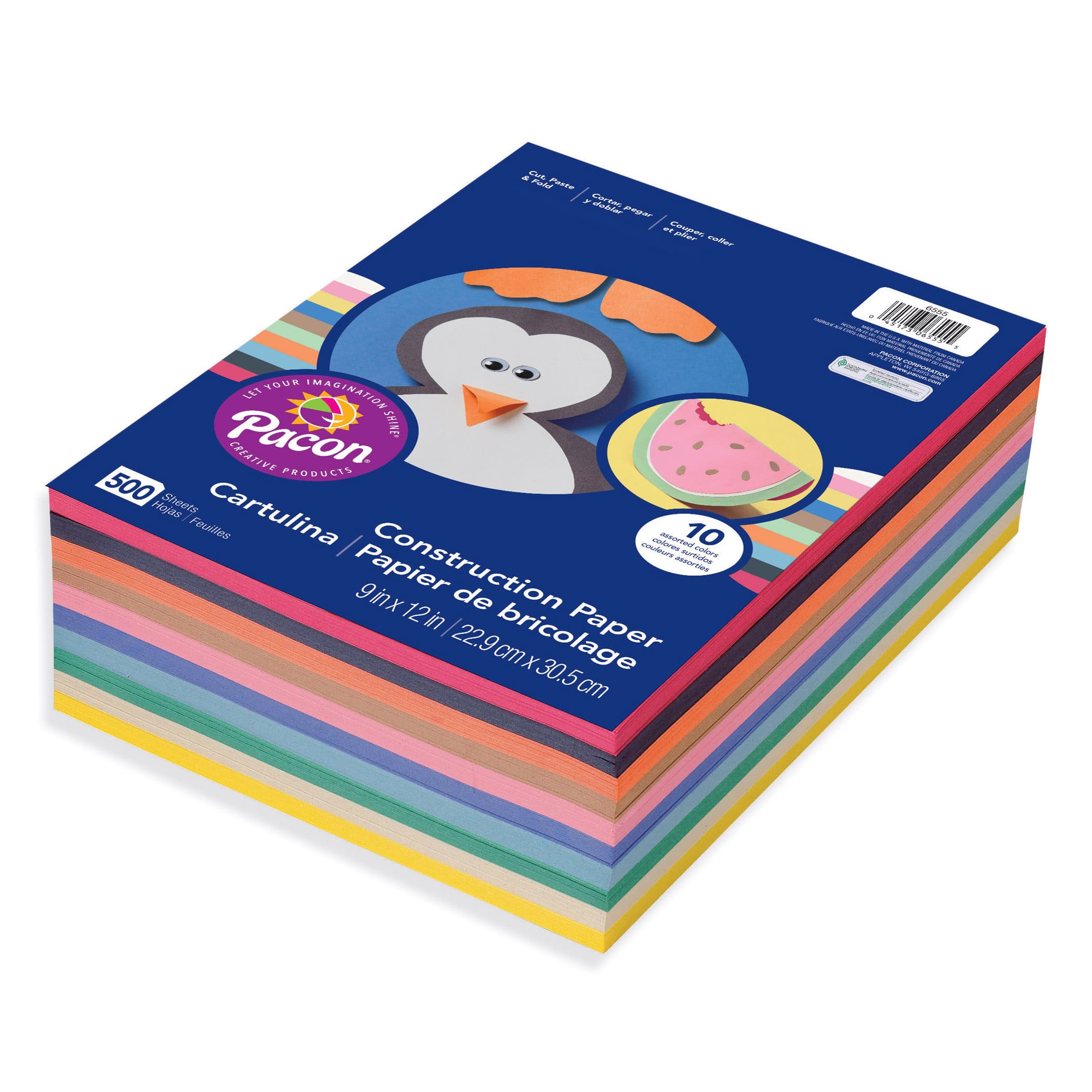Construction Paper Assorted - Pacon Creative Products
