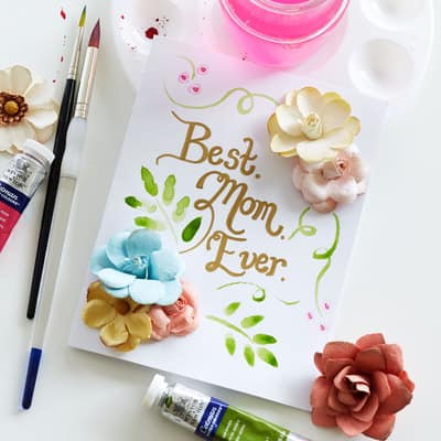 Best Mom Ever Card — Half Mile Handmade