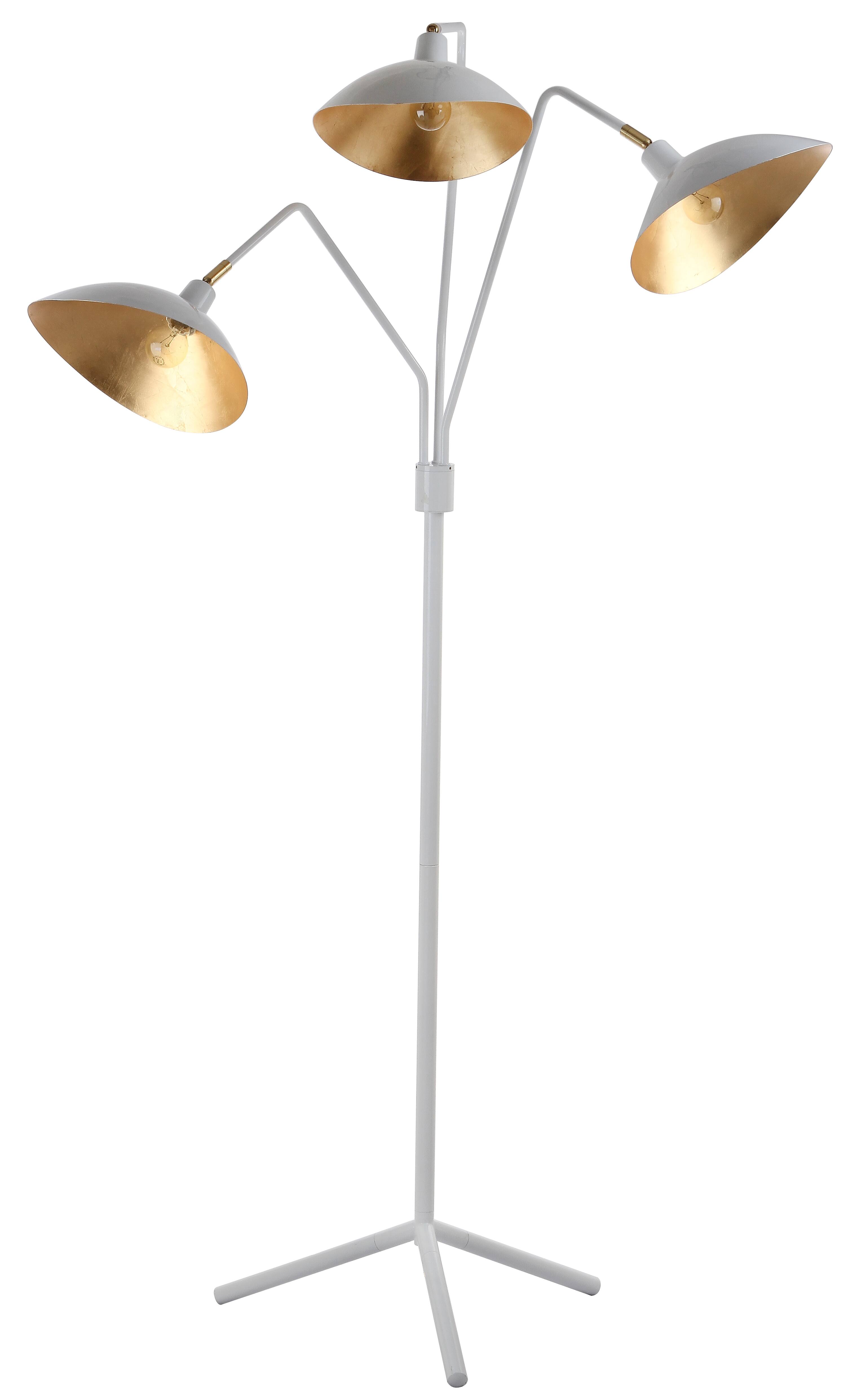 Iris Floor Lamp in White & Gold By Safavieh | Michaels®