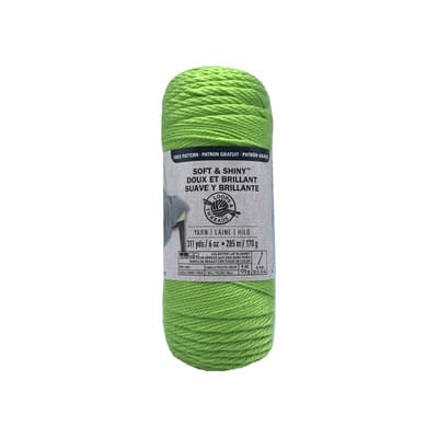 Soft & Shiny Solid Yarn by Loops & Threads®