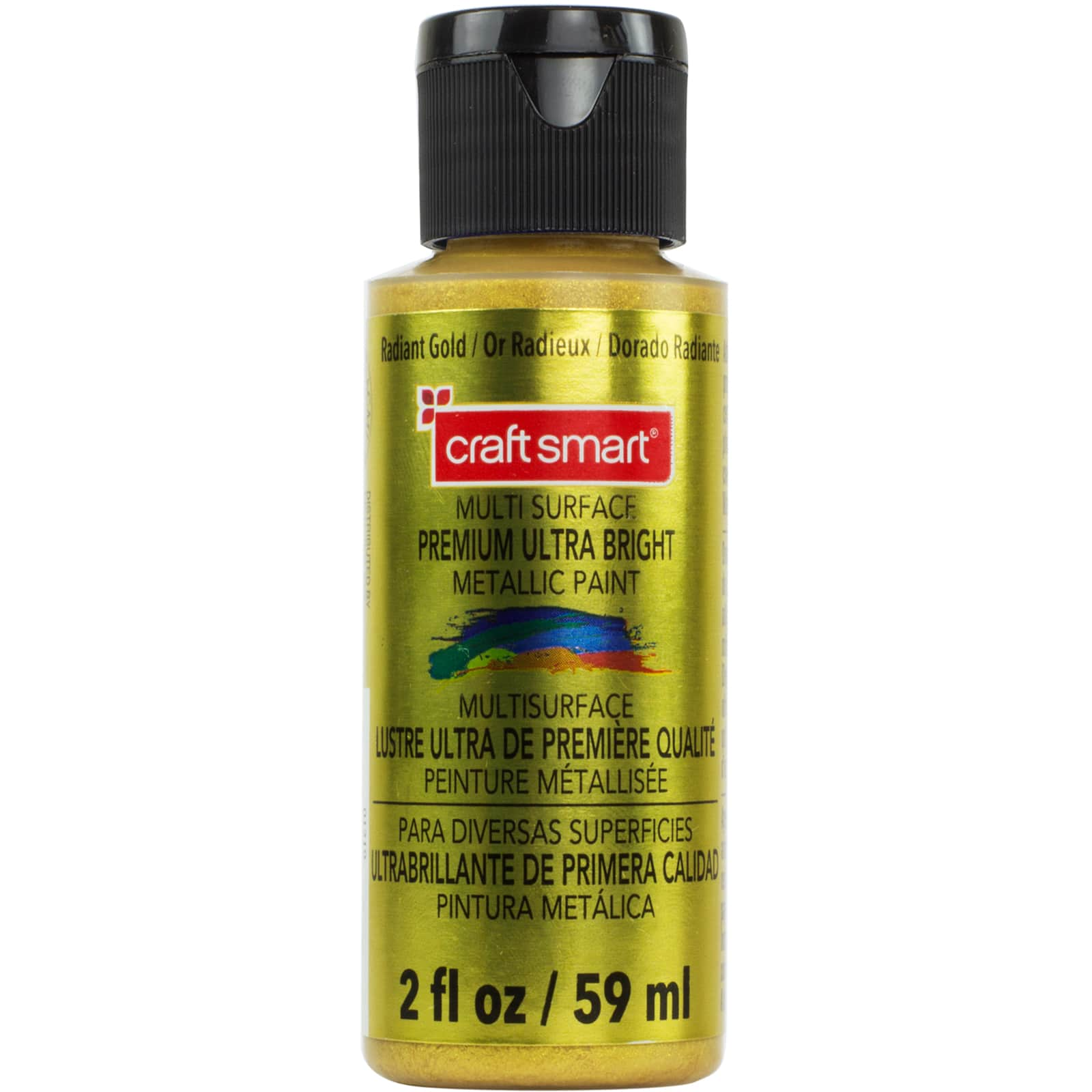 Shop for the MultiSurface Premium Ultra Bright Metallic Paint By Craft