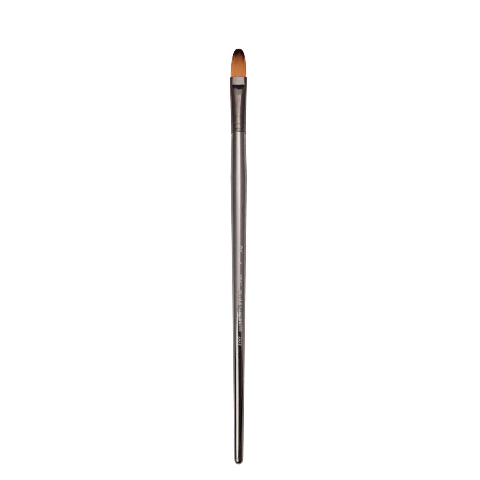 12 Pack: Zen™ Series 43 Long Handle Filbert Brush